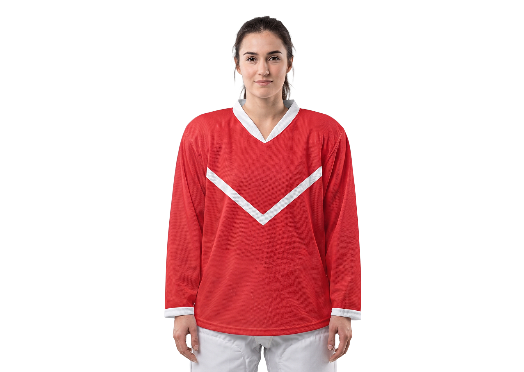 Custom elegant solid adult youth unisex hockey jersey - Jersey