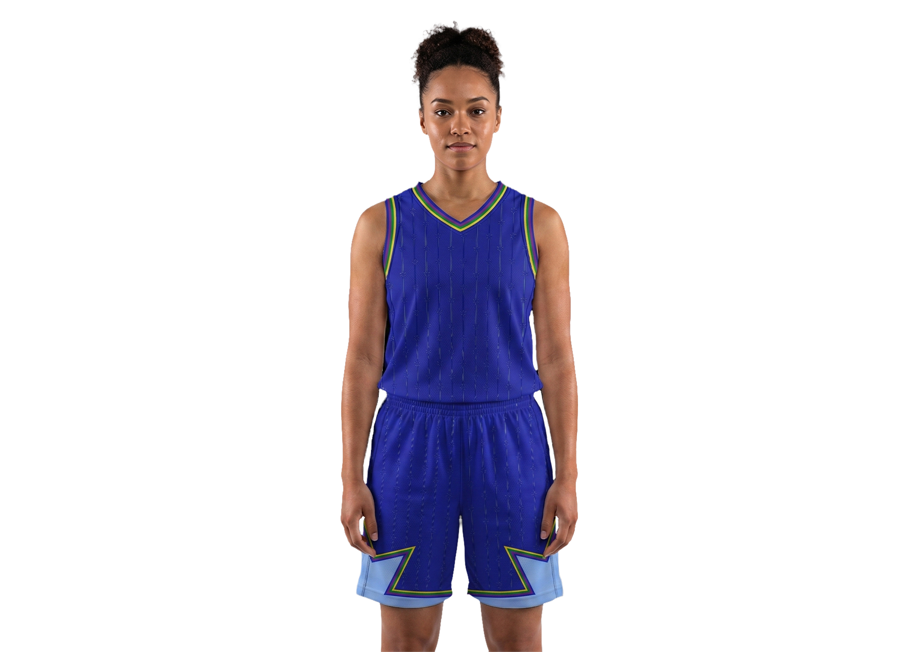 Custom royal design adult youth unisex basketball jersey - reversible uniform - Jersey