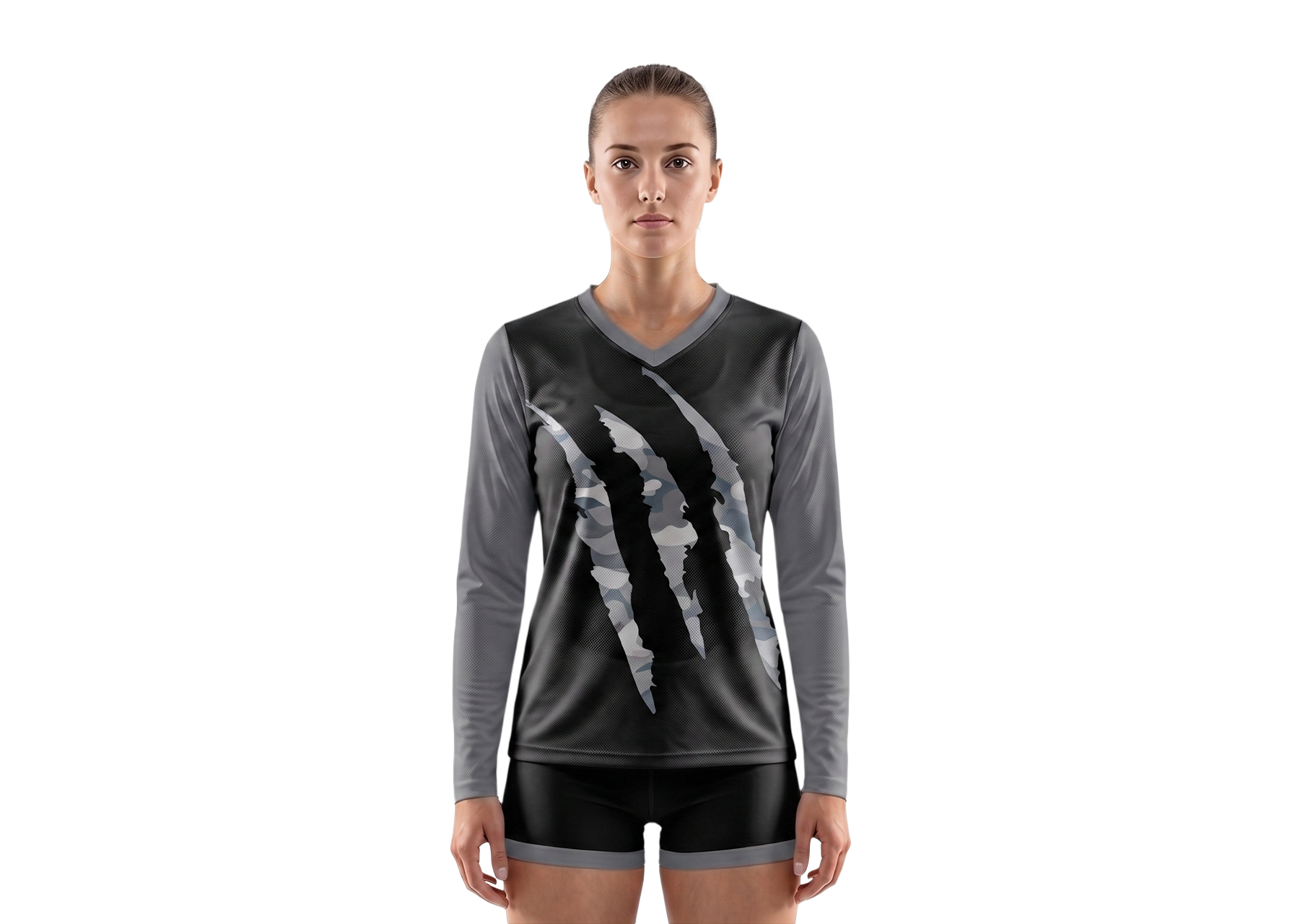 Custom superior design adult youth long sleeve volleyball jersey - Jersey