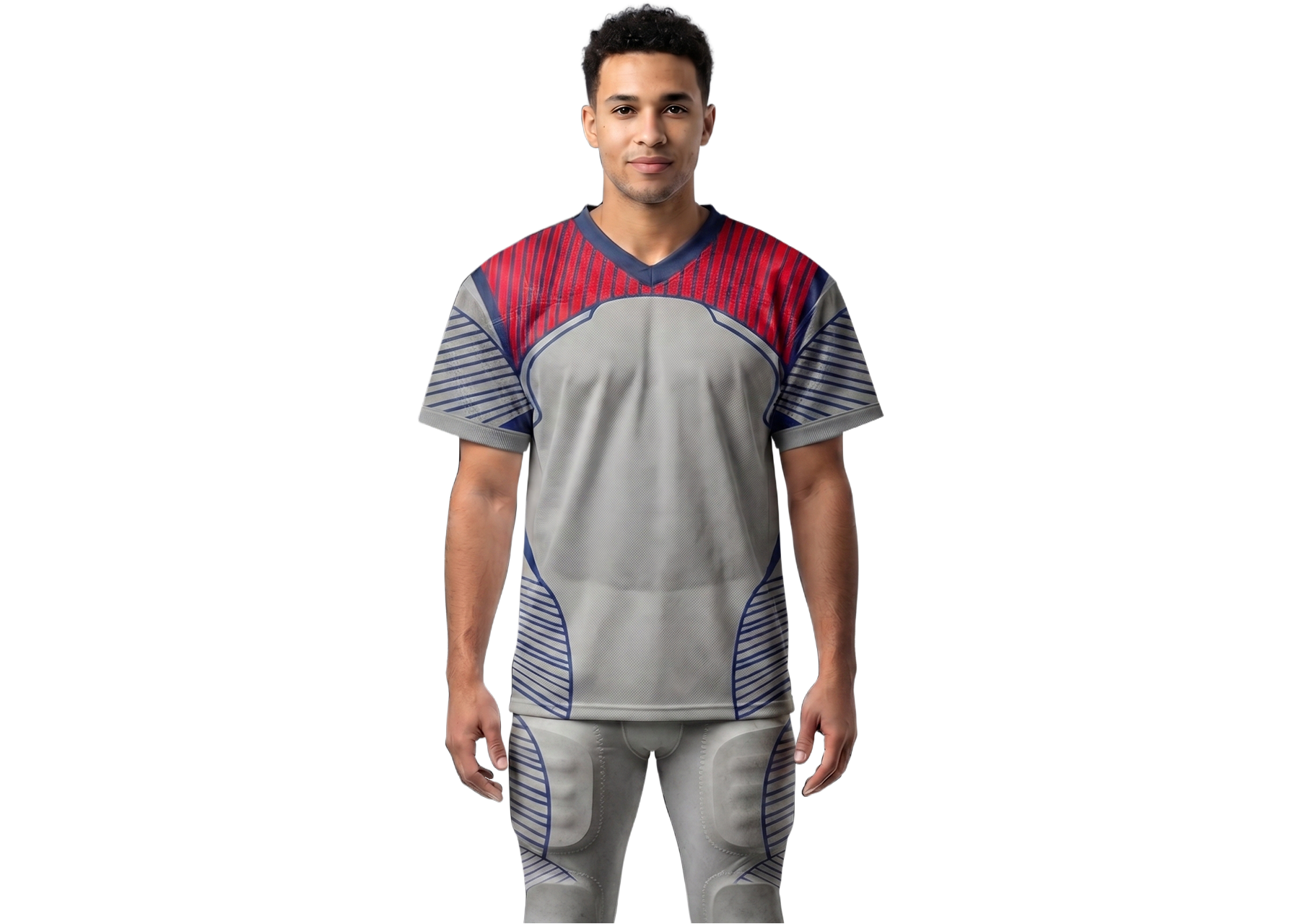 Custom  multi lines adult youth unisex no belts football jerseys - Jersey