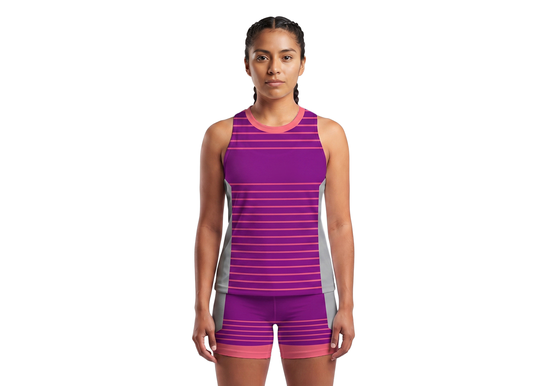 Custom lovely adult youth unisex volleyball racerback jersey - Jersey