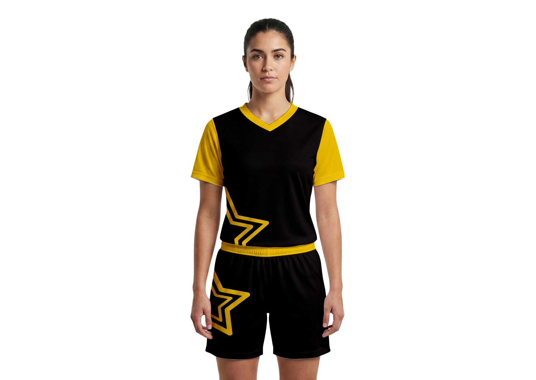 Custom half side stars adult youth soccer jersey - Jersey