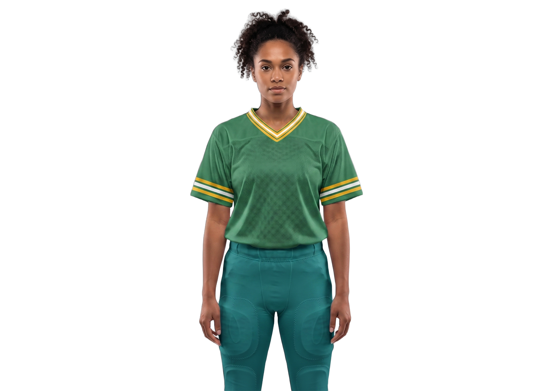 Custom elegant stripes  adult youth unisex football jersey - Jersey