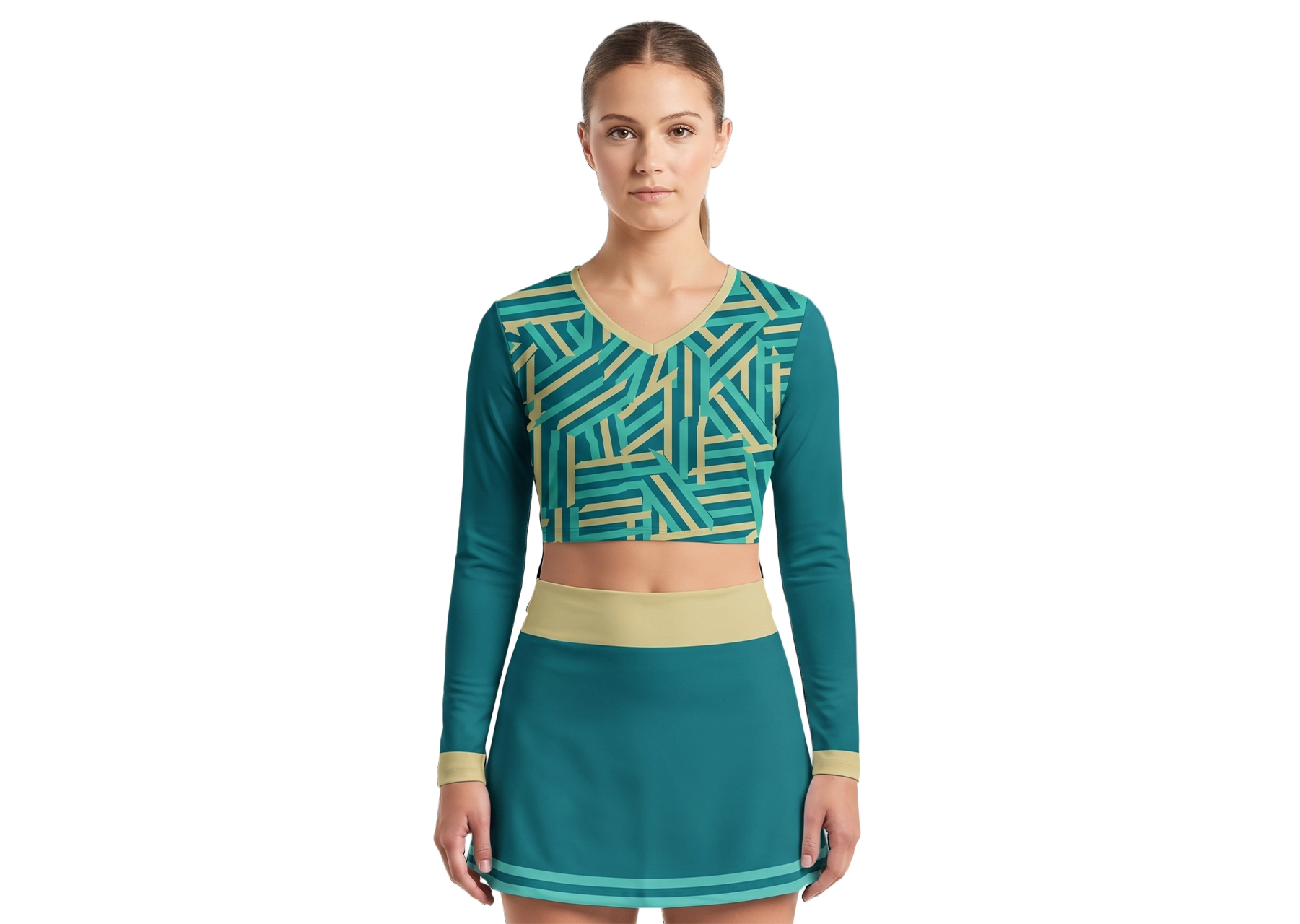 Custom  admirable   adult youth unisex cheerleading long sleeve jersey - Jersey