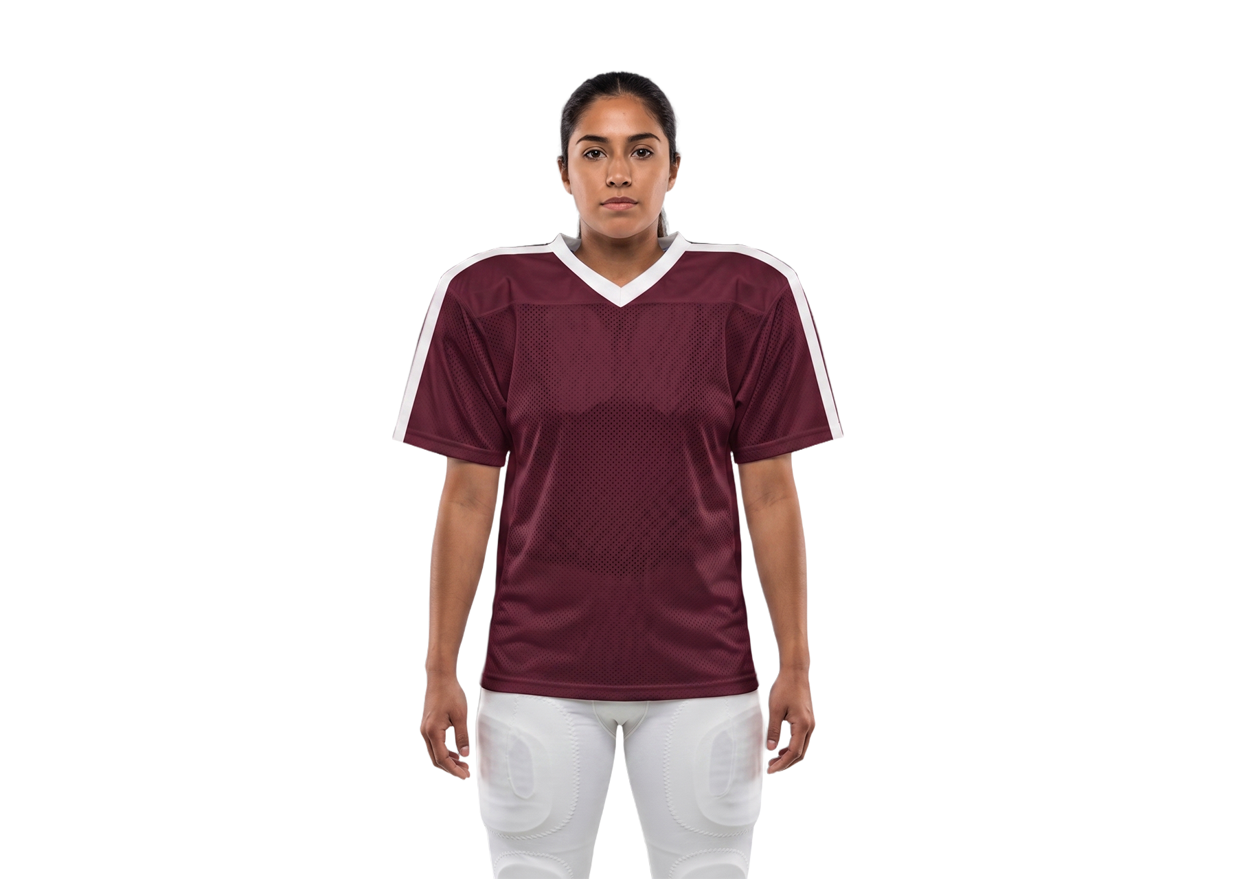 Custom football jersey adult youth unisex brownish red - Jersey