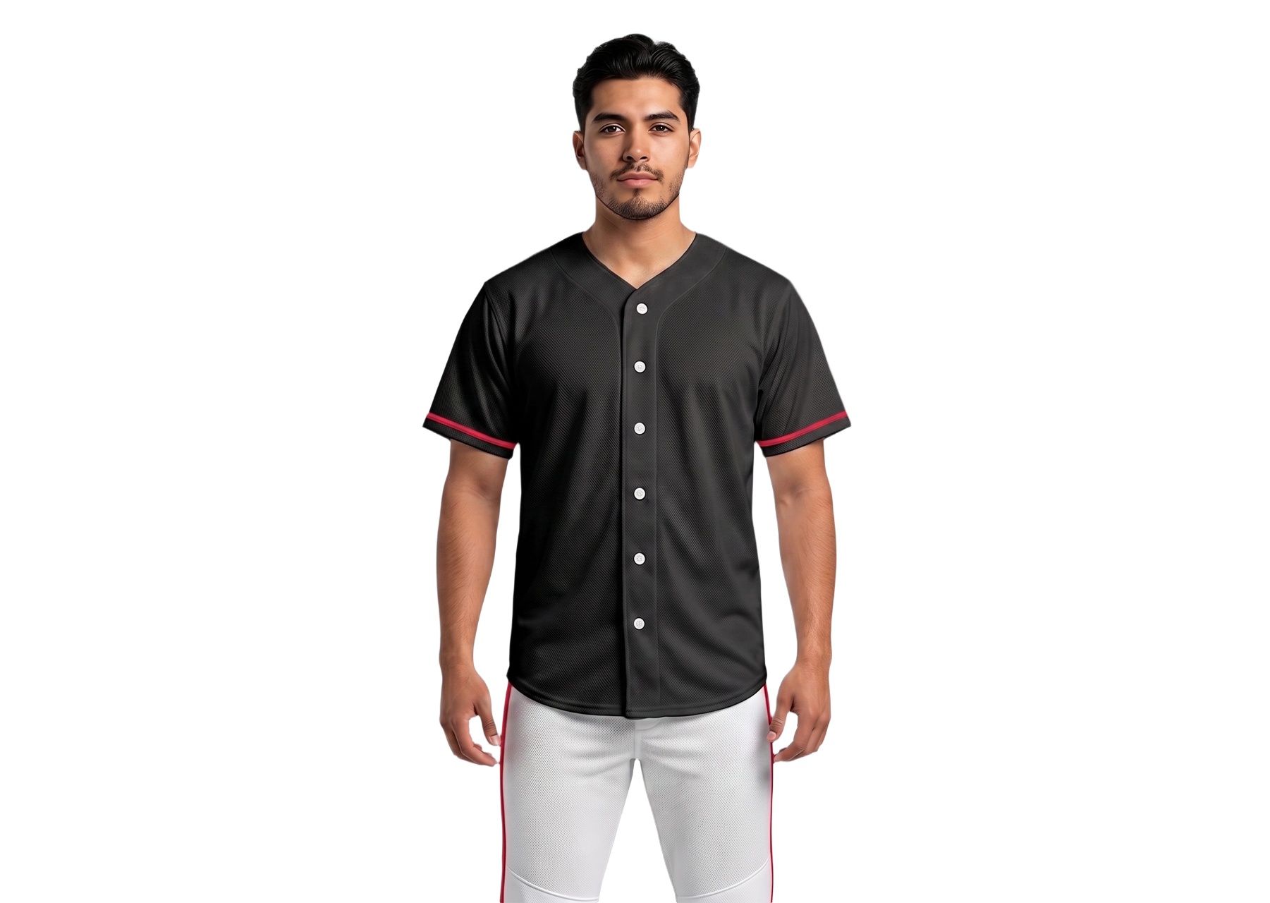 Custom georgia crimson striker adult youth unisex full buttons softball jersey - Jersey