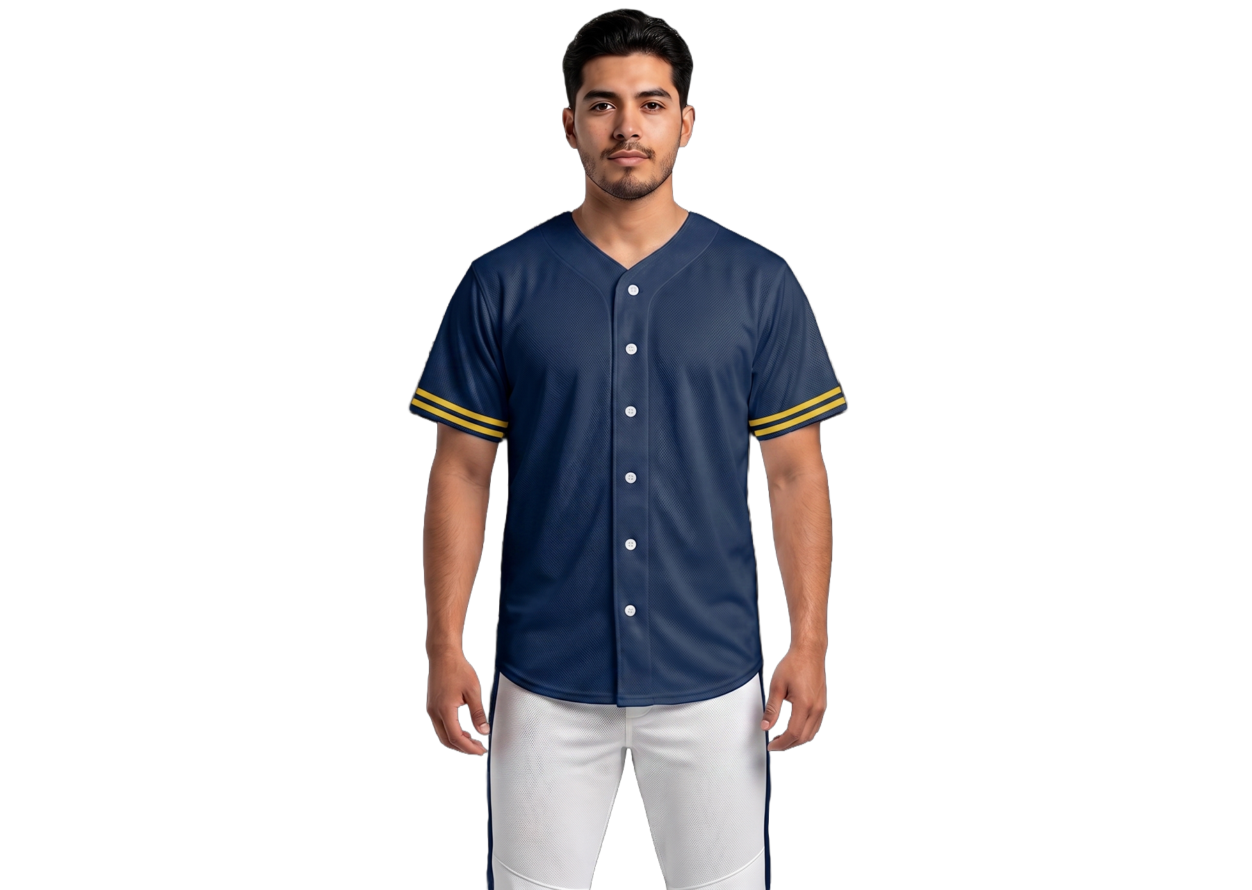 Custom indigo adult youth unisex full buttons softball jersey - Jersey