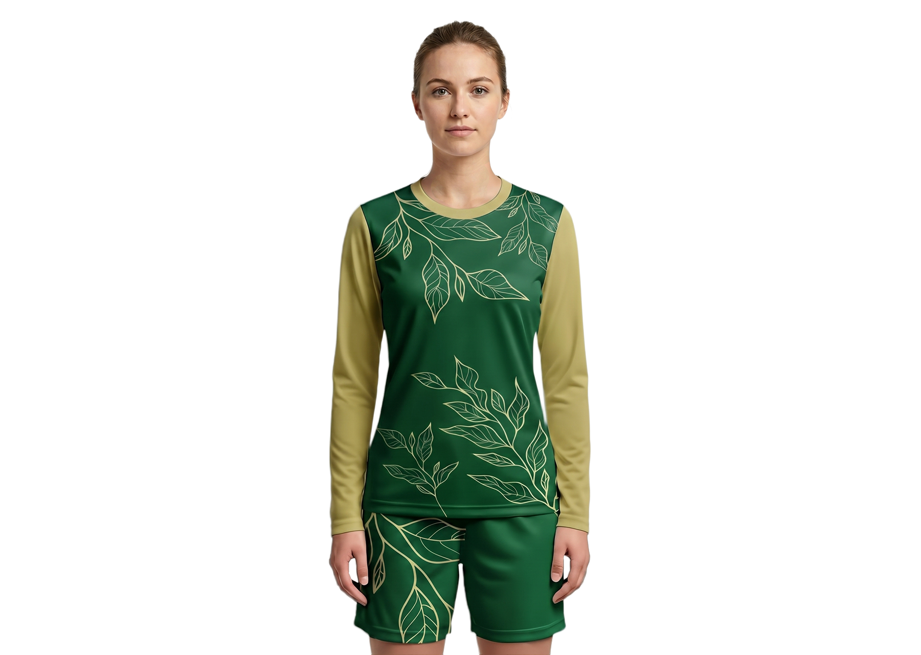 Custom tree leaves design adult youth unisex soccer jerseys - Jersey