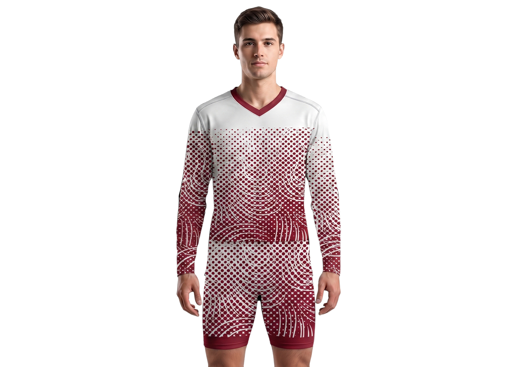 Custom high quality adult youth unisex long sleeve volleyball jersey - Jersey