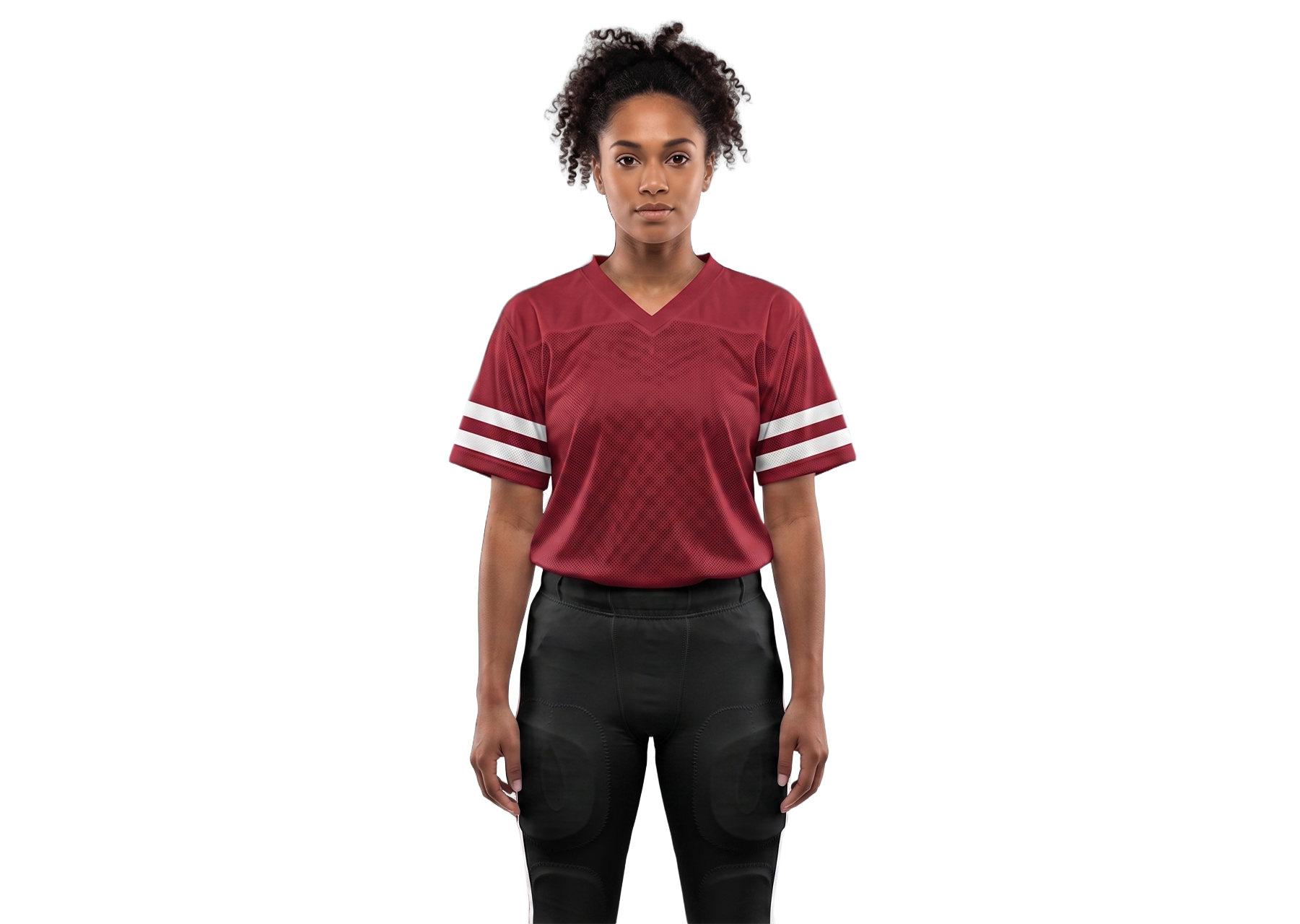 Custom  adult youth unisex football jersey crimson fusion - Jersey