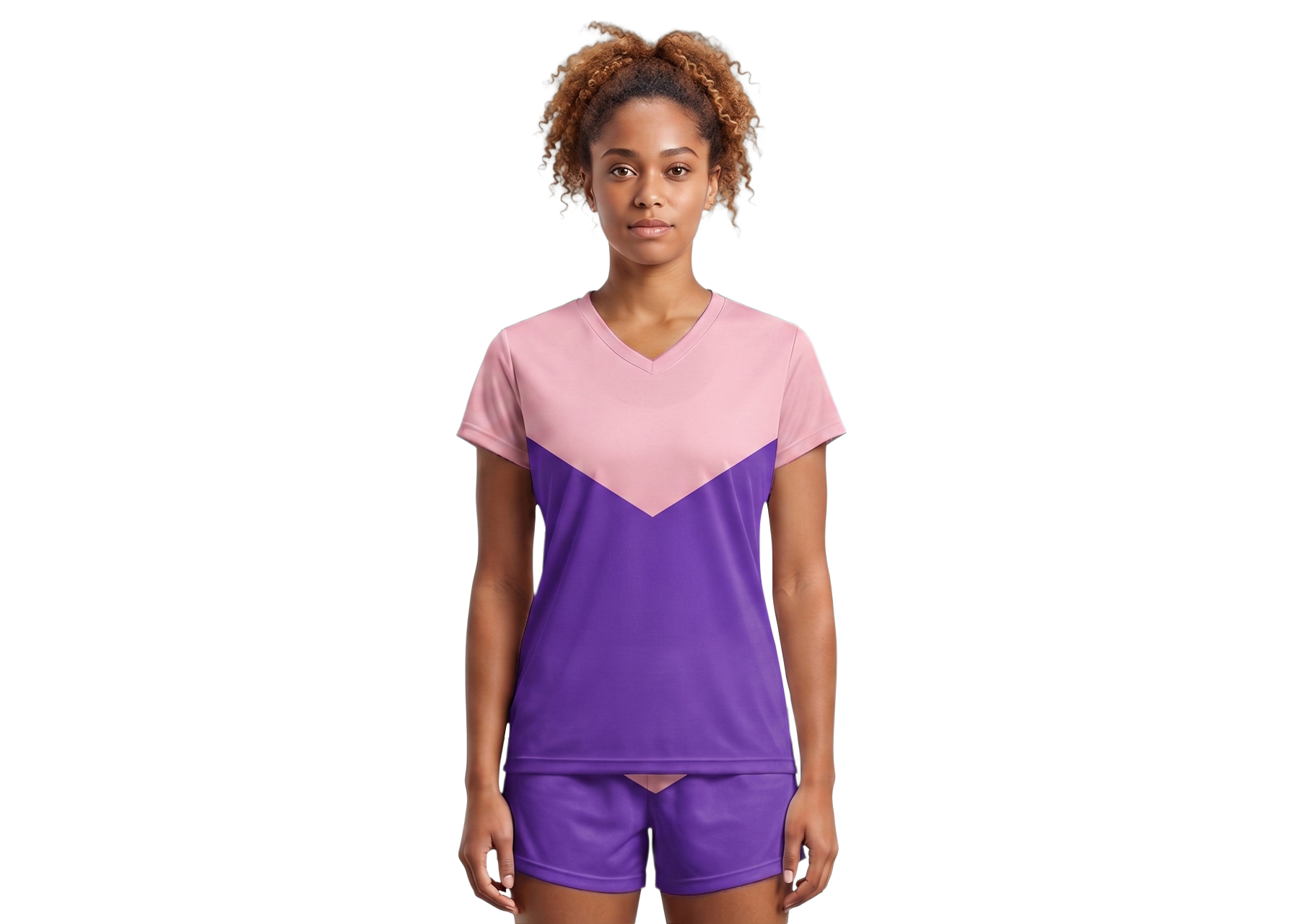 Custom purple solids adult youth volleyball jersey - Jersey