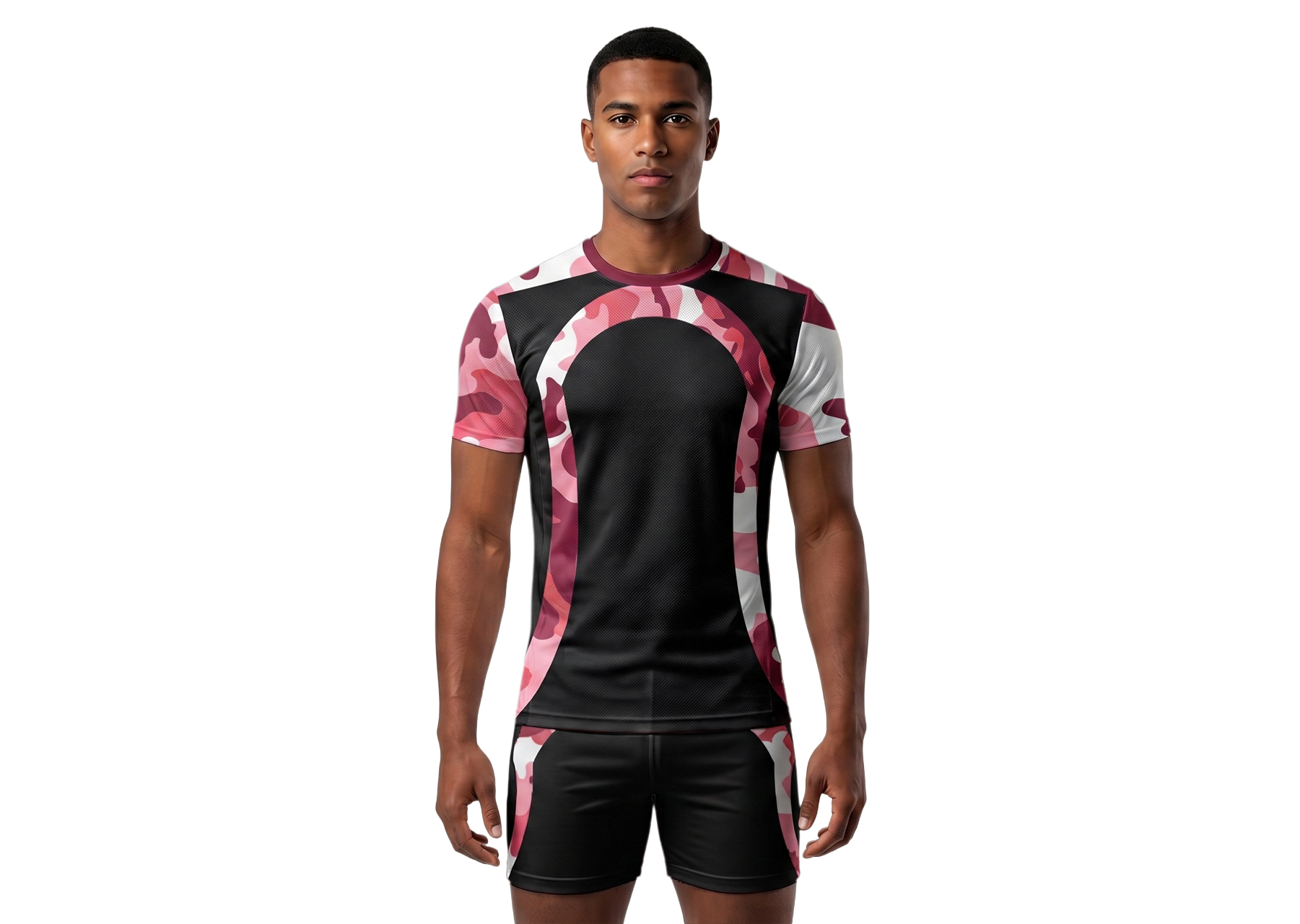Custom pink camo adult youth volleyball  unisex jersey - Jersey