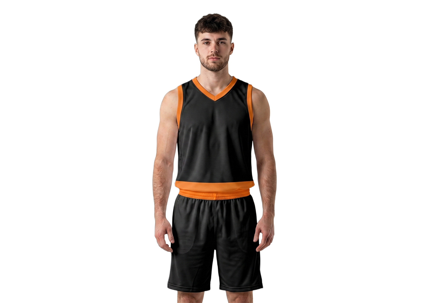 Custom bottom stripe solids adult youth unisex basketball jersey - reversible uniform - Jersey