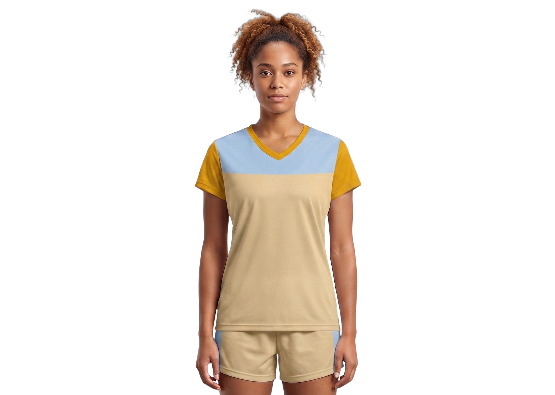Custom flesh solids adult youth volleyball jersey - Jersey