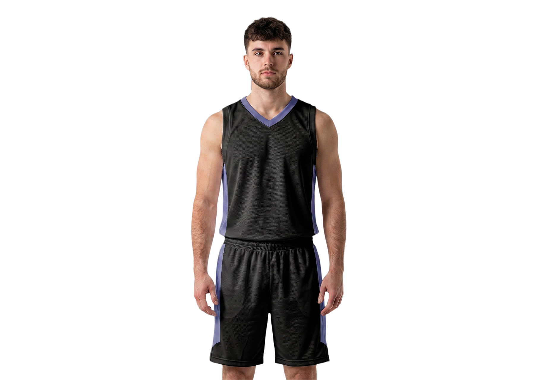 Custom side back panel solids adult youth unisex basketball jersey - reversible uniform - Jersey