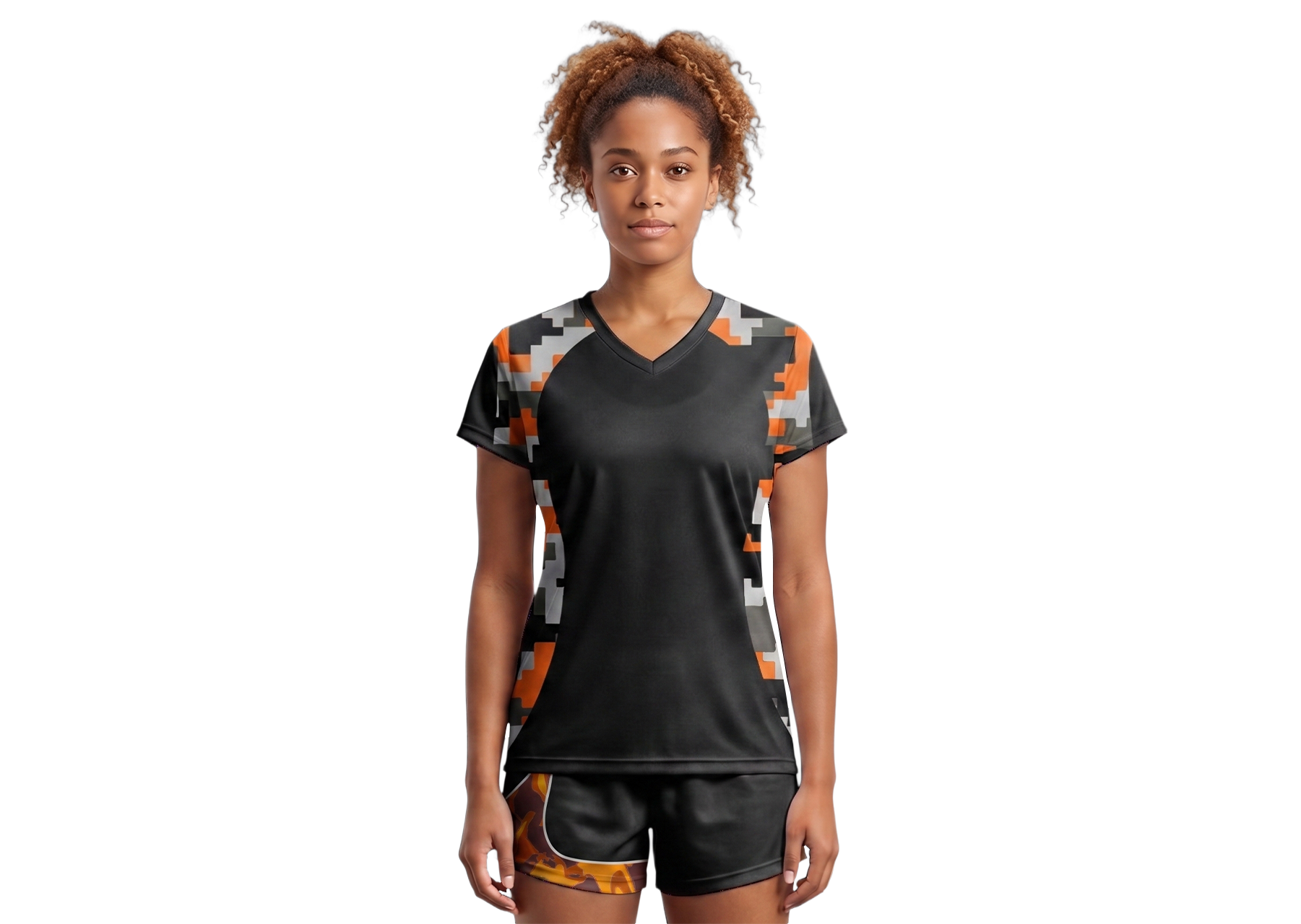 Custom digital camo adult youth volleyball jersey - Jersey