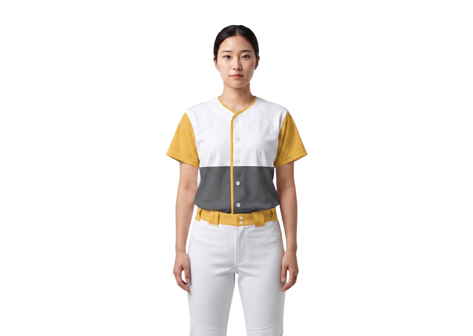 Custom color block 3-tone solids adult youth unisex softball jersey - Jersey