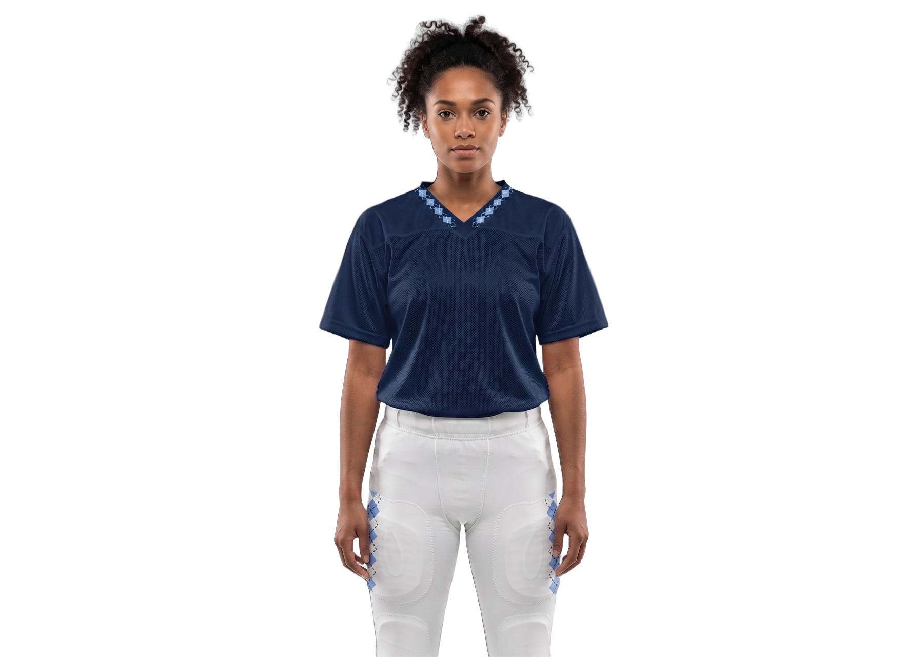 Custom football jersey adult youth unisex argyle fusion - Jersey