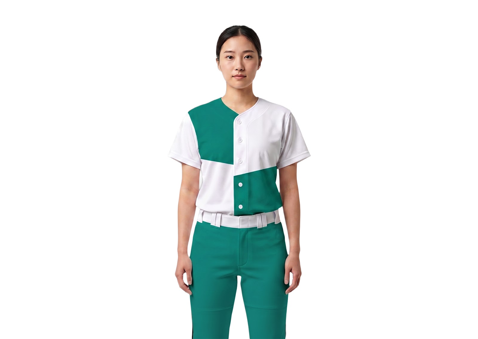 Custom color block stripe solids adult youth unisex baseball jersey - Jersey