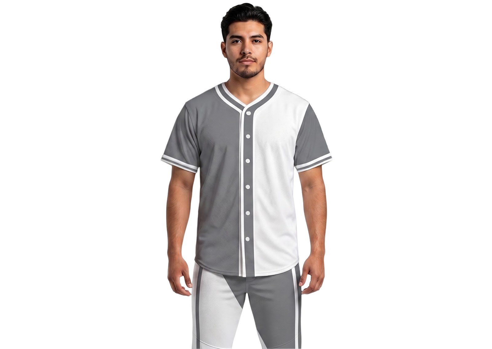 Custom tribal print shapes adult youth unisex baseball jersey - Jersey