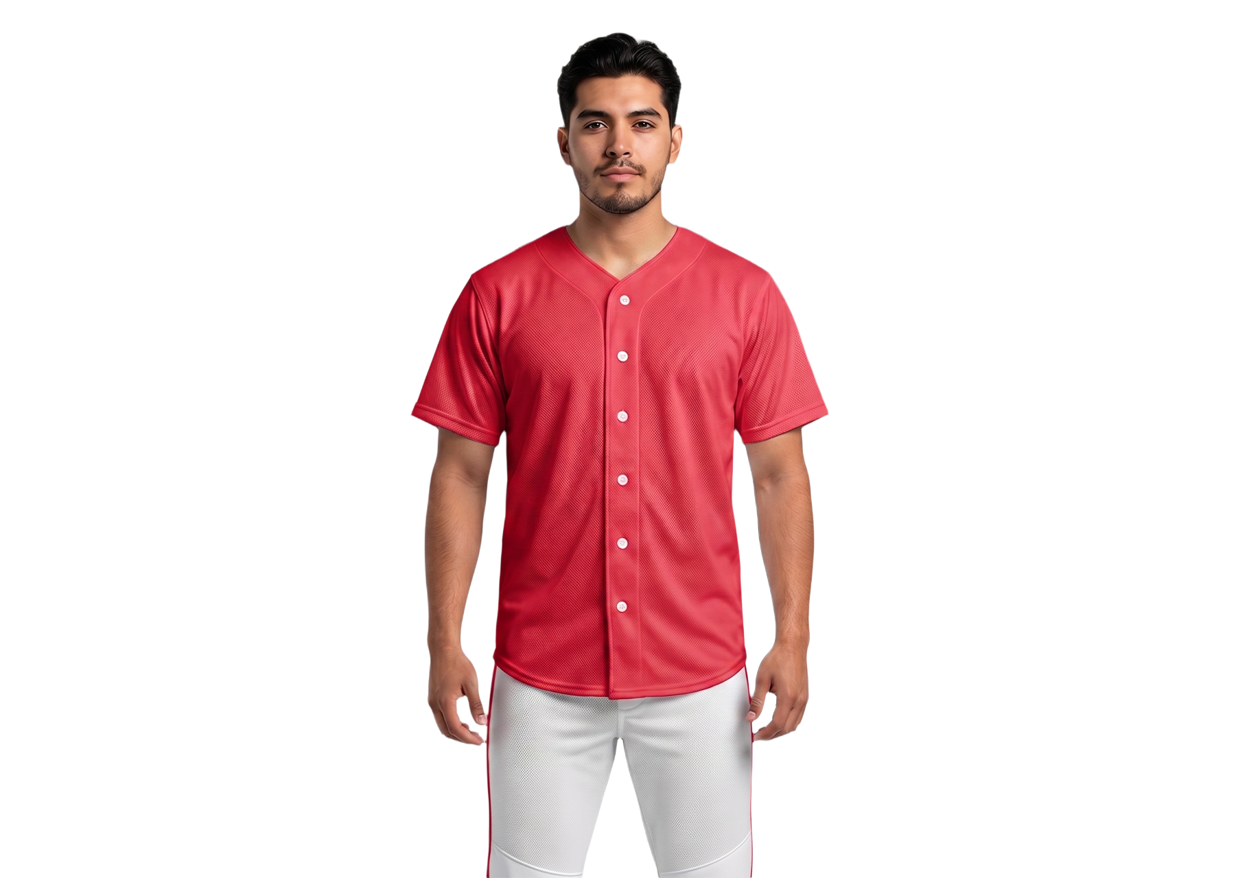 Custom buckeye red classic adult youth unisex full buttons softball jersey - Jersey