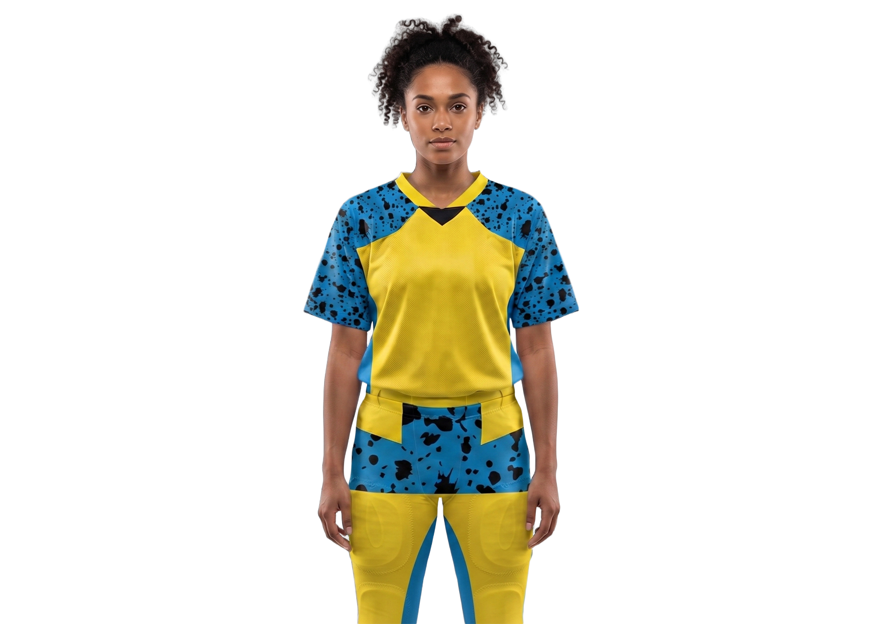 Custom paint mark abstract adult youth unisex football jersey - Jersey
