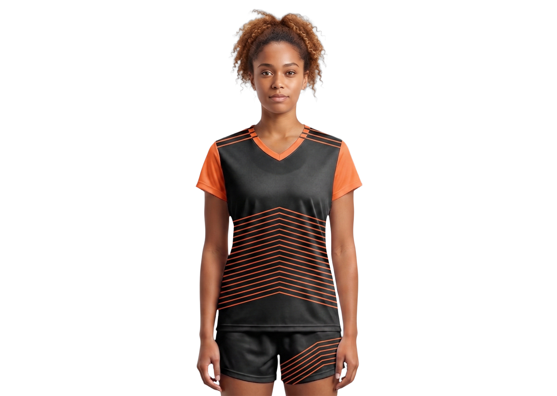 Custom geometric lines adult youth volleyball jersey - Jersey