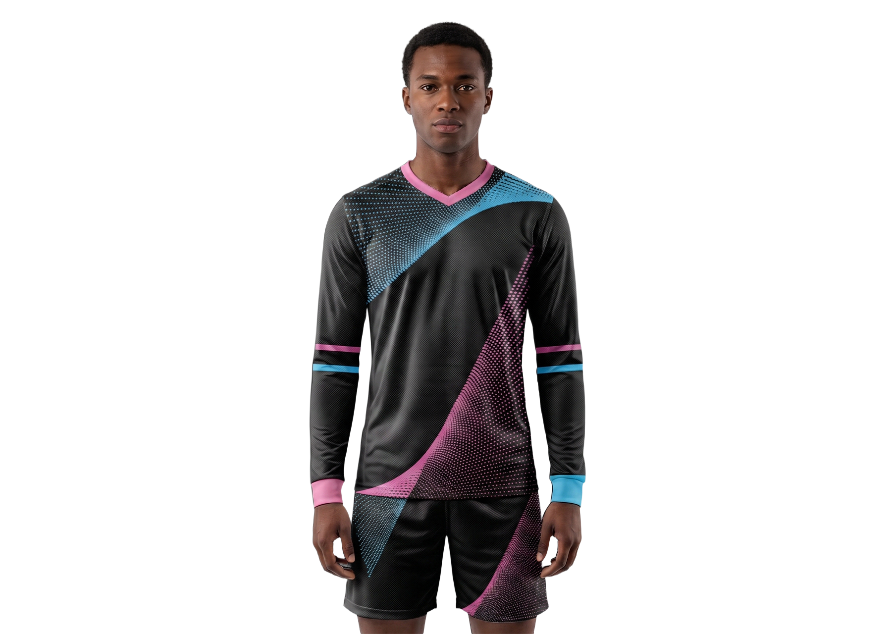 Custom multi color adult youth unisex long sleeves soccer jerseys - Jersey