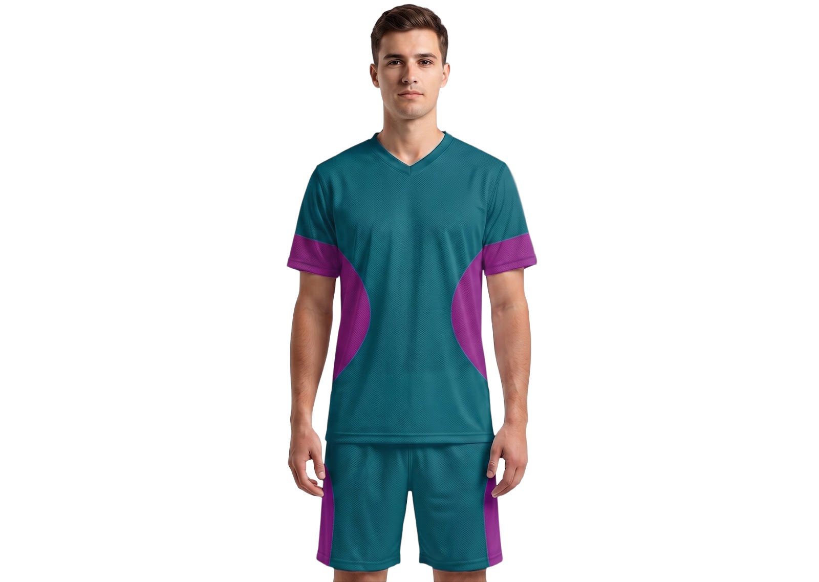Custom dark blue solids adult youth volleyball jersey - Jersey