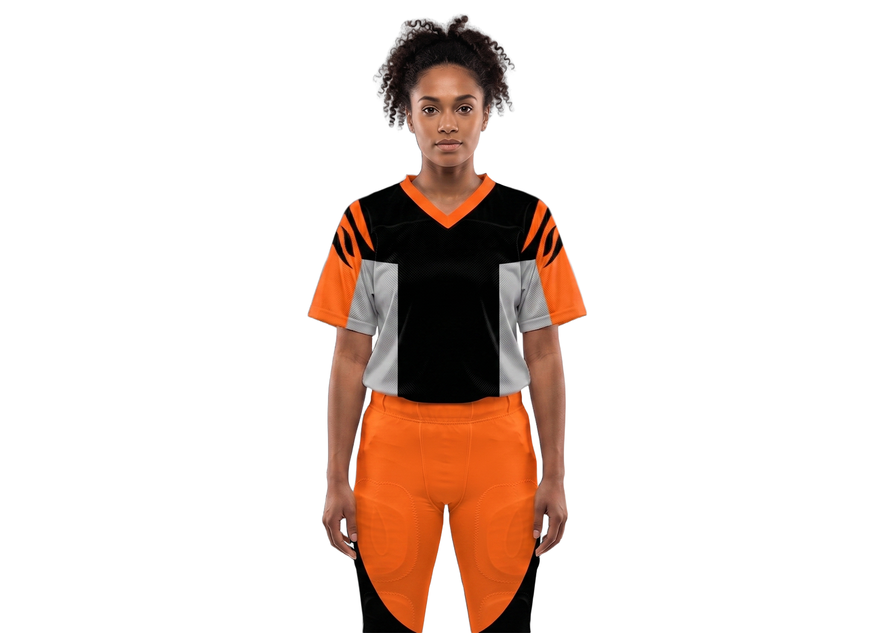 Custom classic thick stripe adult youth unisex football jersey - Jersey