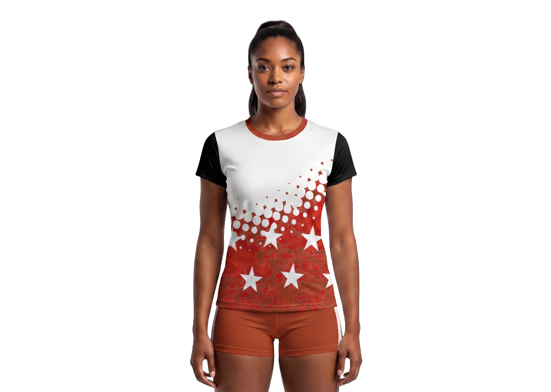 Custom bottom dots stars adult youth unisex volleyball jersey - Jersey
