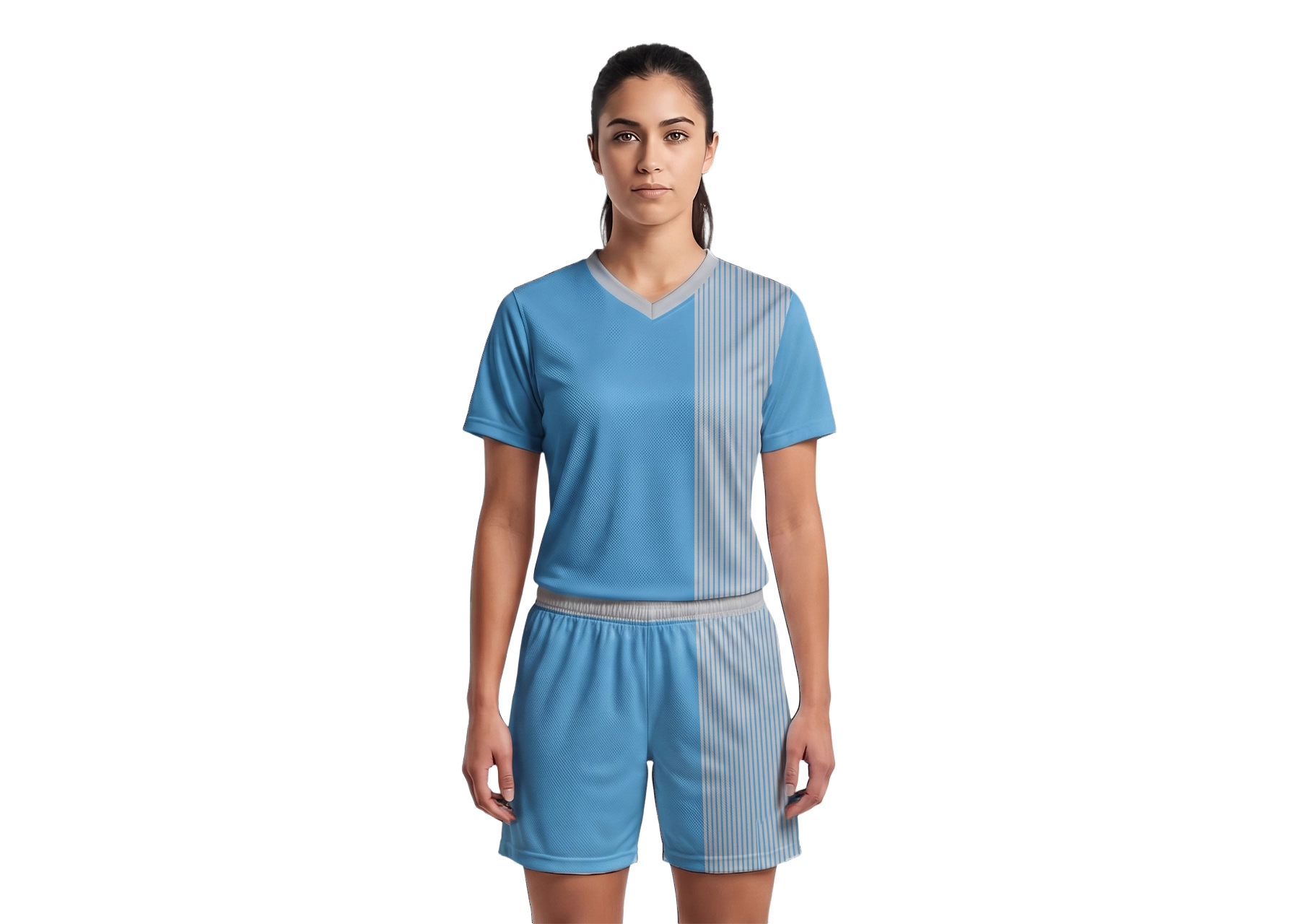 Custom half shirt lines adult youth soccer jersey - Jersey