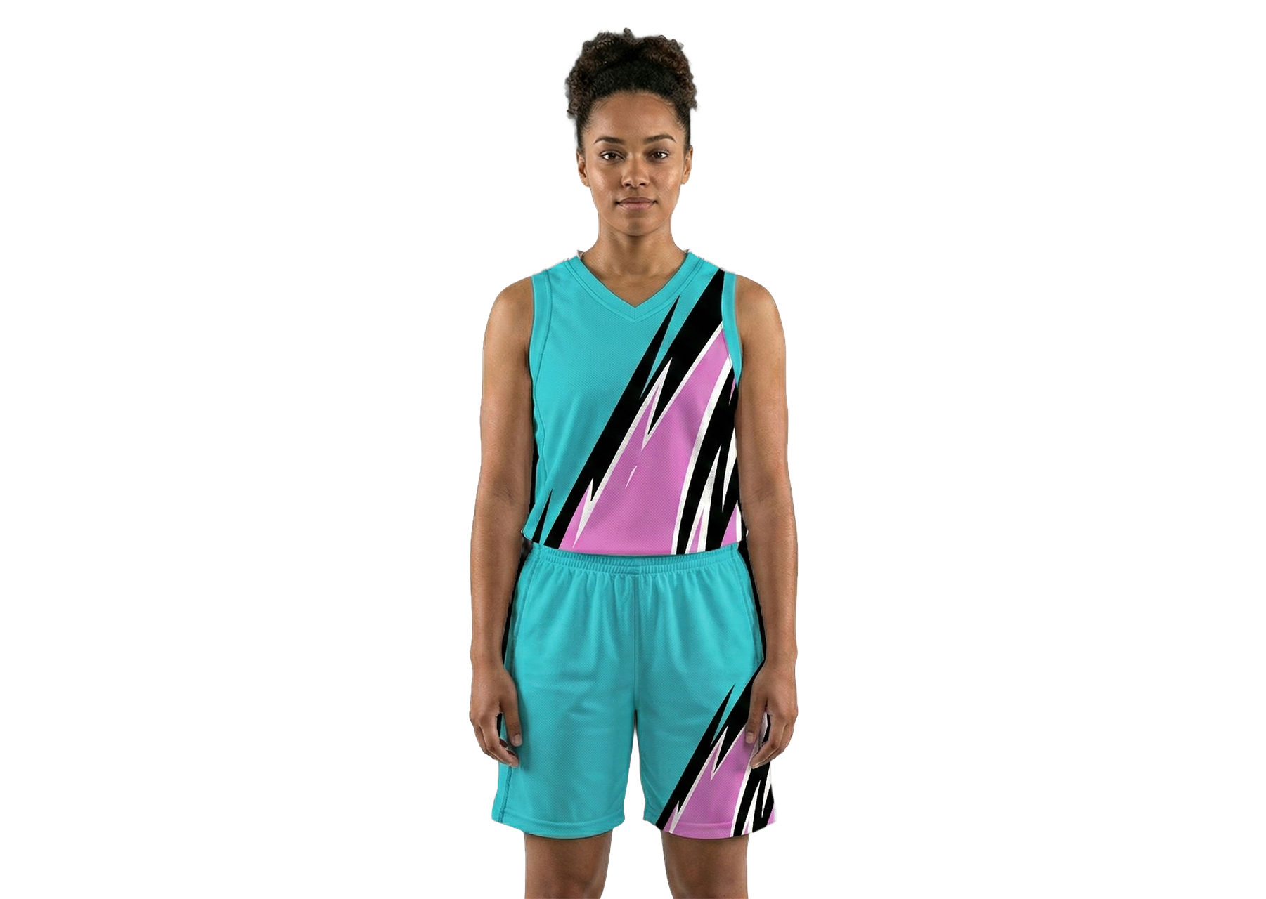 Custom stark abstract adult youth unisex basketball jersey - reversible uniform - Jersey