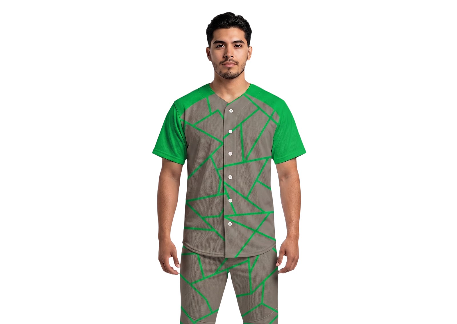 Custom side dash shapes adult youth unisex softball jersey - Jersey