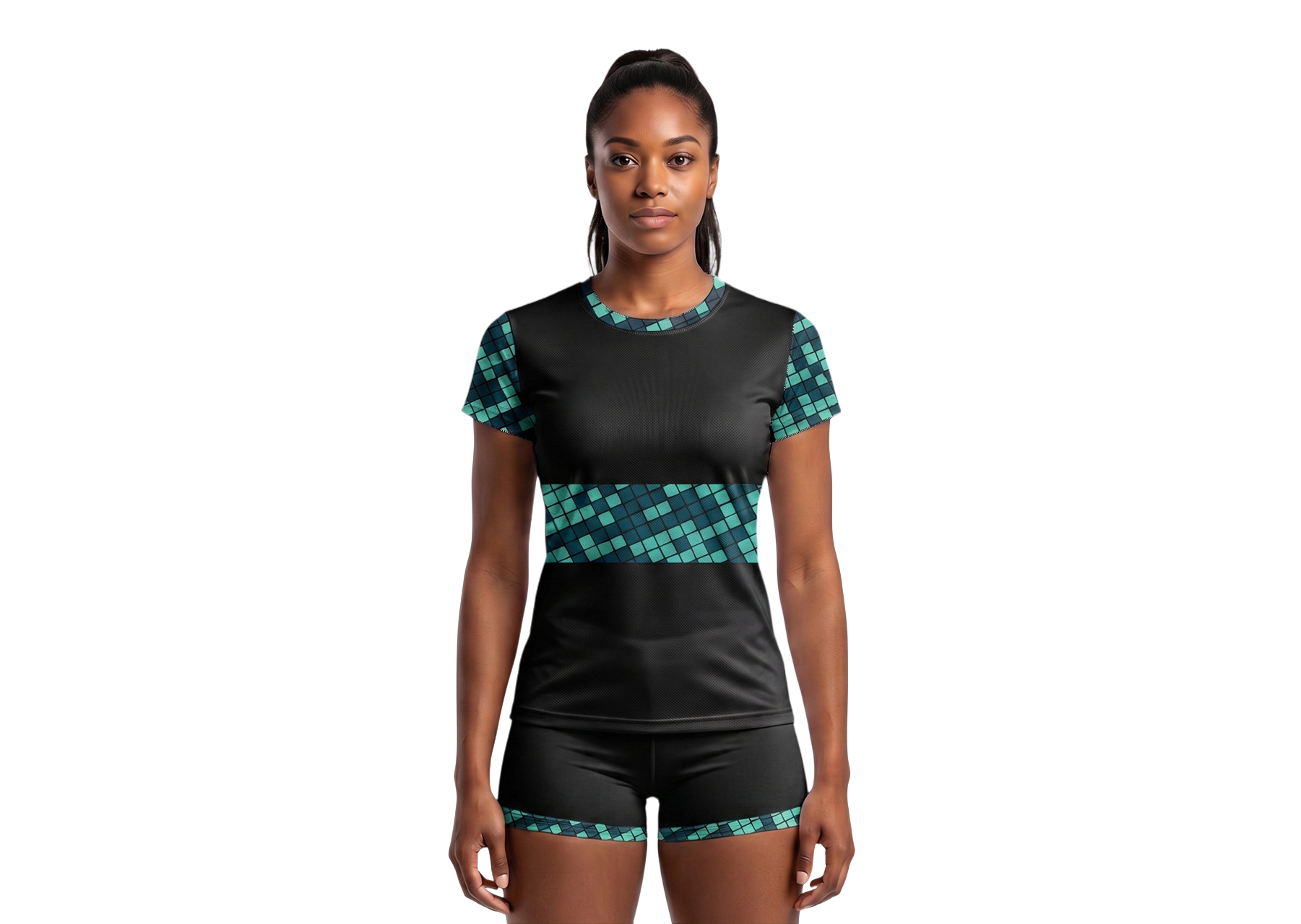 Custom zigzag shapes adult youth volleyball  unisex jersey - Jersey