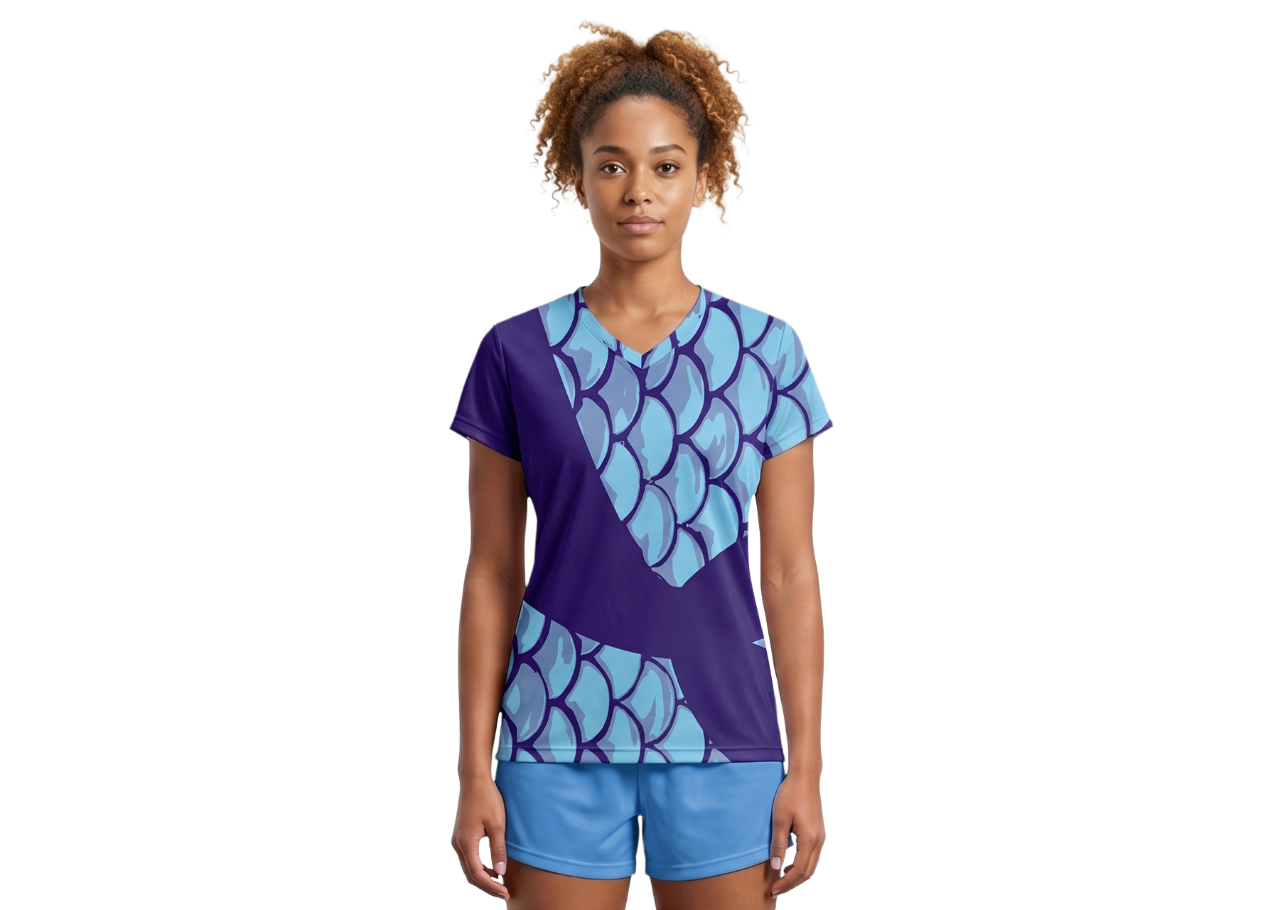 Custom fish animals adult youth volleyball jersey - Jersey