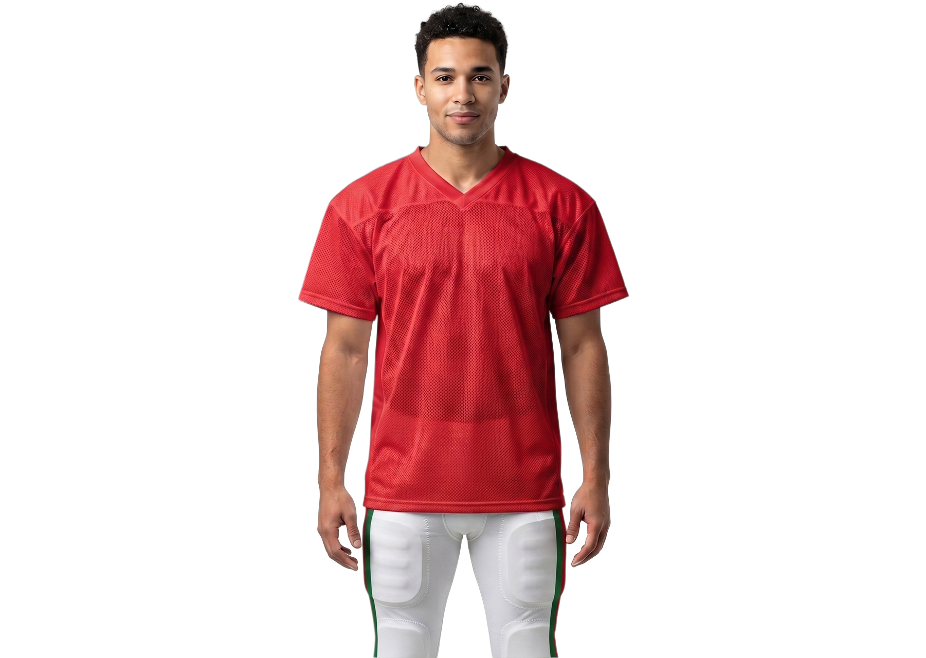 Custom  adult youth unisex football jersey crimson blaze - Jersey