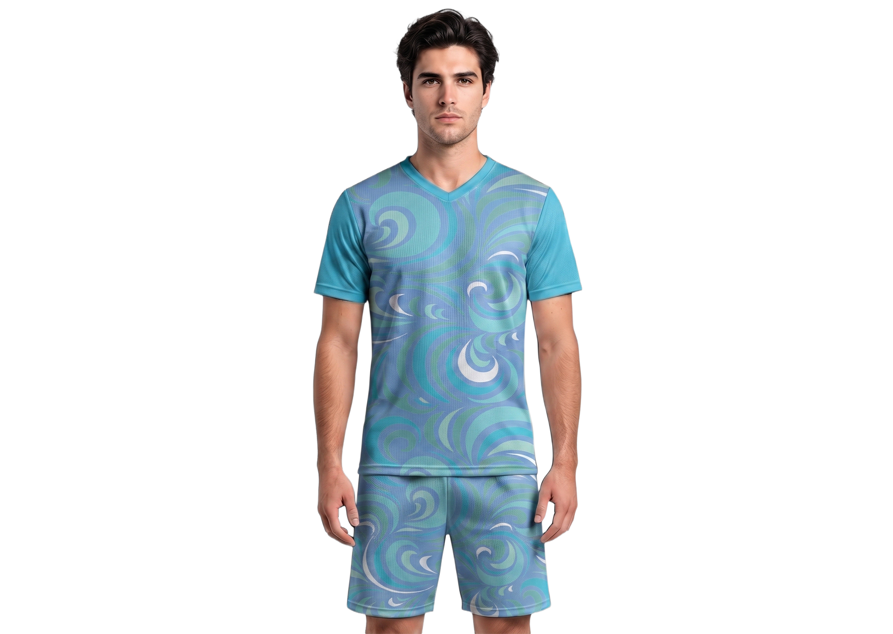 Custom abstract adult youth soccer jersey - Jersey