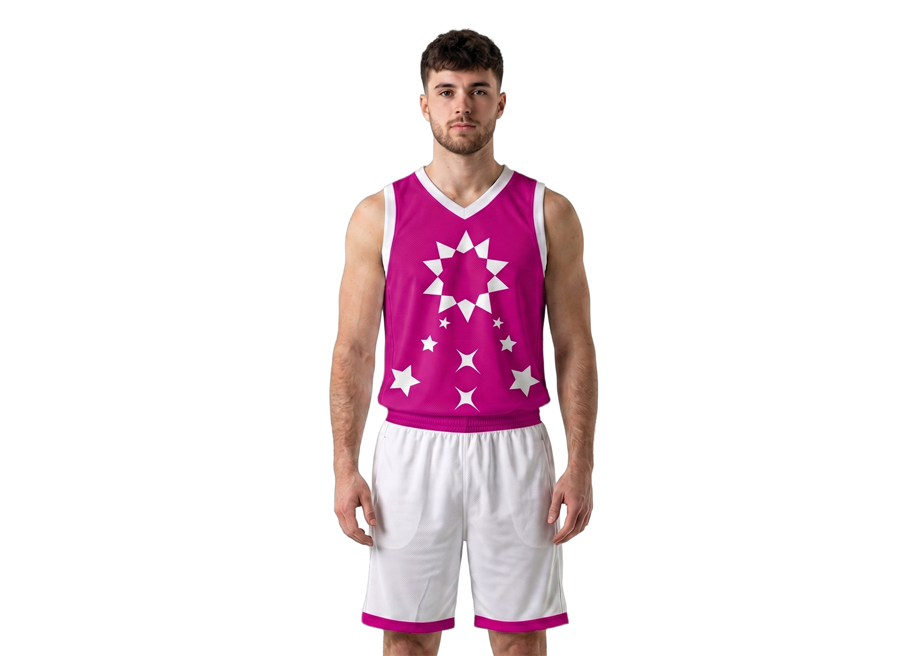 Custom multi design stars adult youth unisex basketball jersey - reversible uniform - Jersey