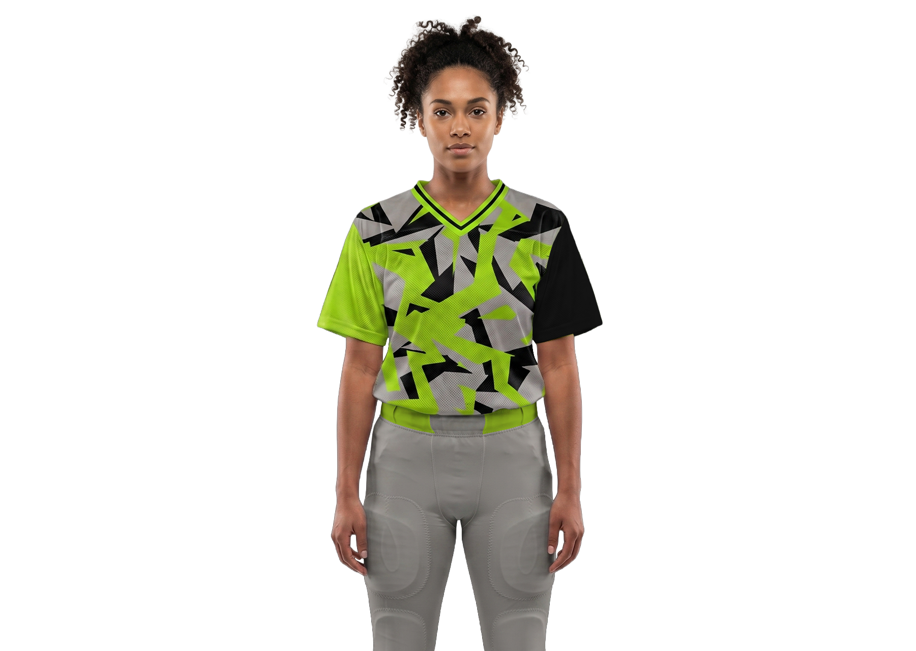 Custom great camo design adult youth unisex football long jersey - Jersey