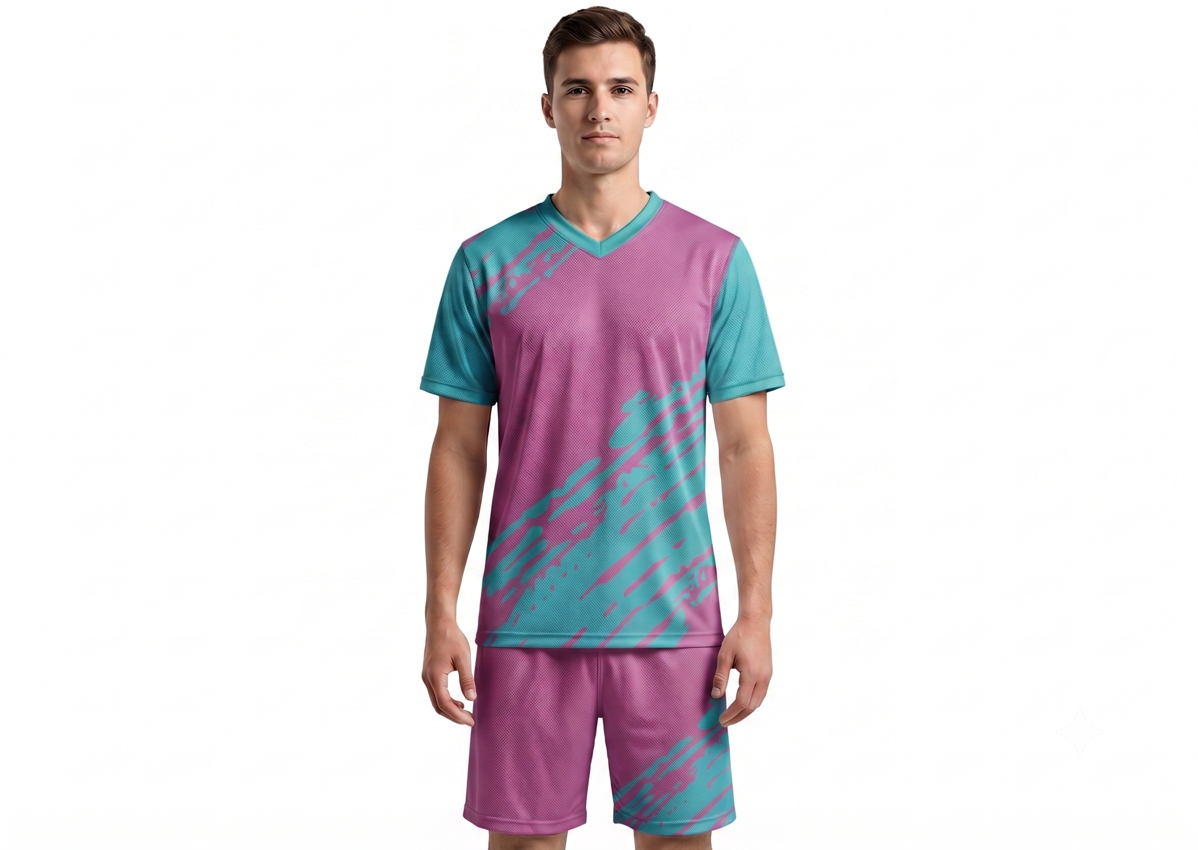 Custom simple abstract adult youth volleyball jersey - Jersey