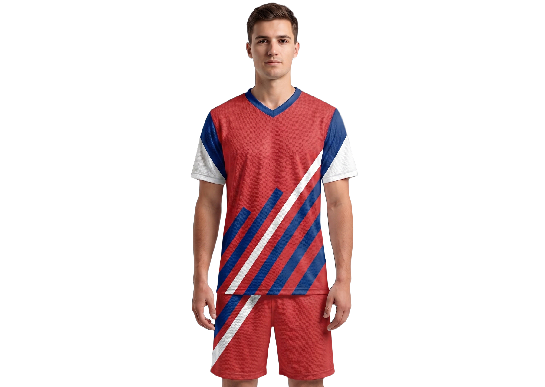 Custom side stripes adult youth volleyball jersey - Jersey