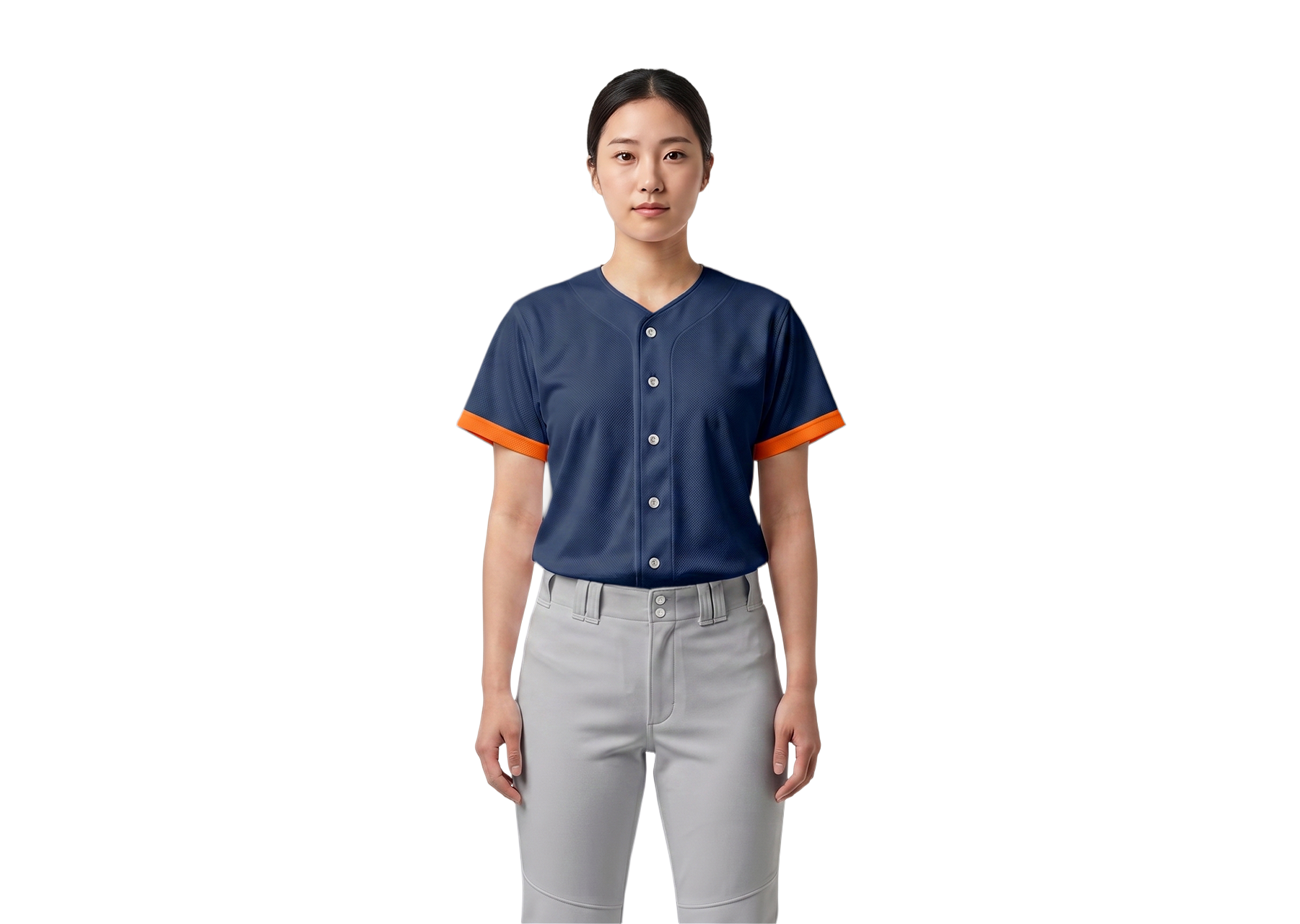 Custom blue illini legacy adult youth unisex full buttons softball jersey - Jersey