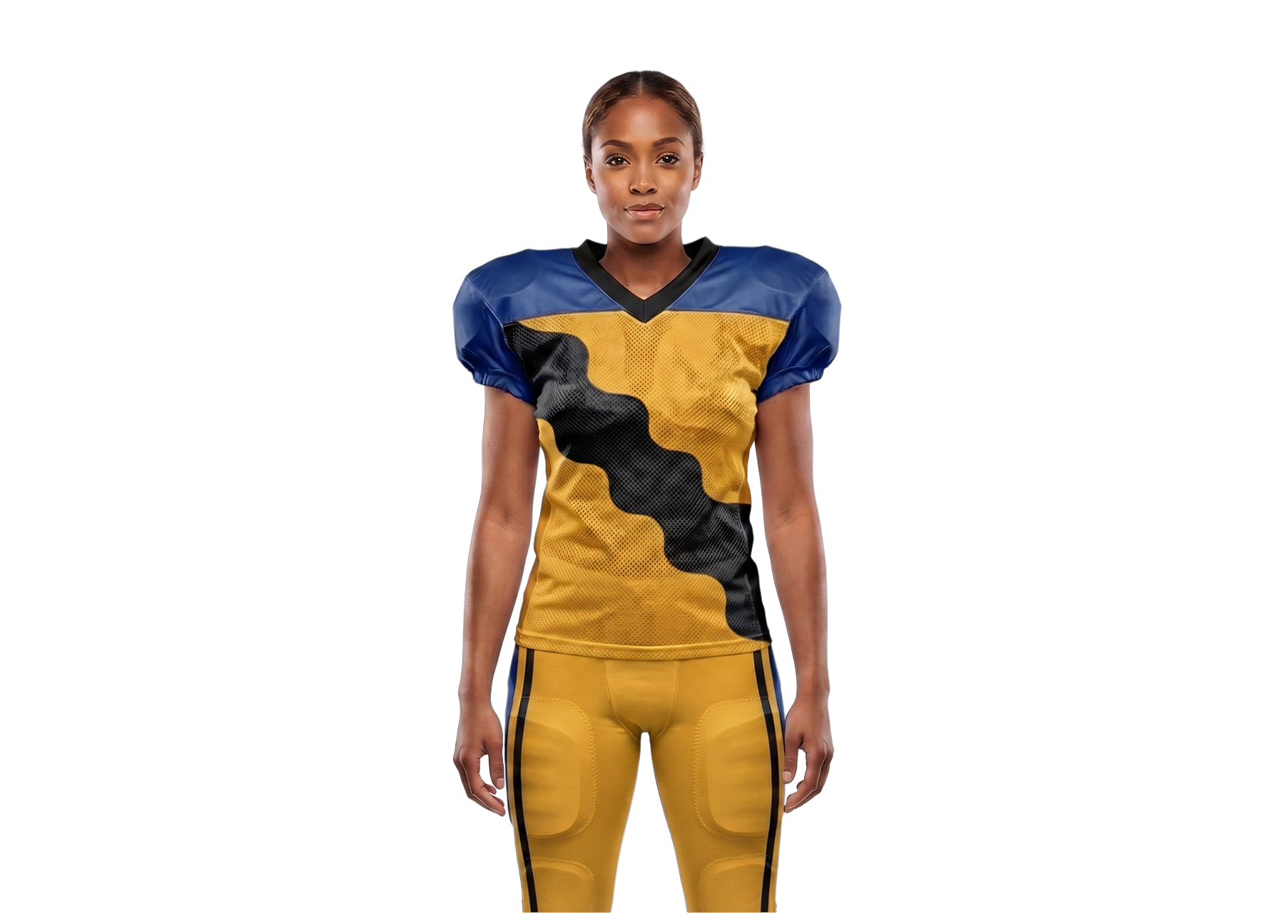 Custom amazing solids adult youth unisex football jersey - Jersey