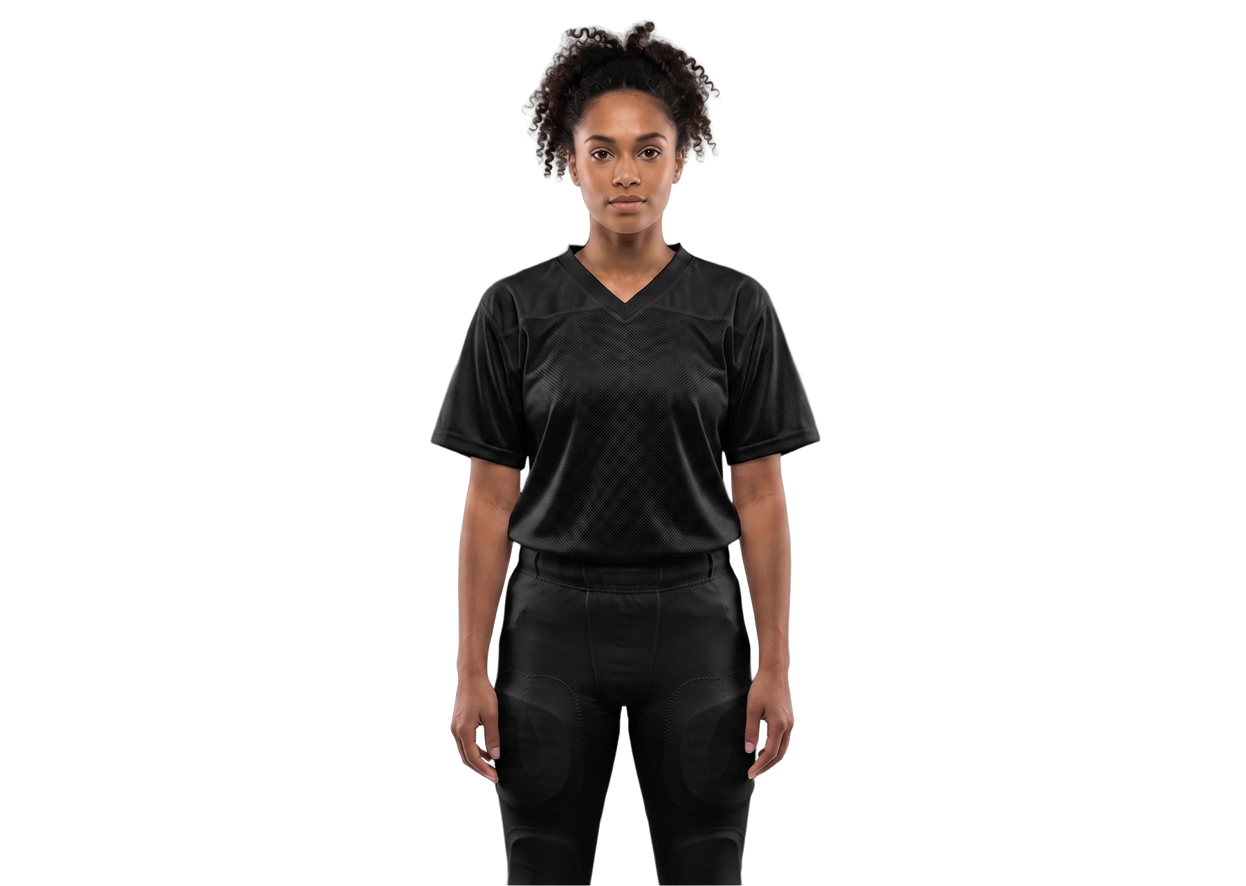 Custom football jersey adult youth unisex holly black - Jersey