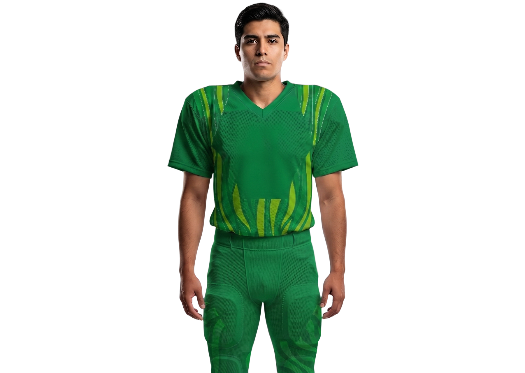 Custom grass nature adult youth unisex football jersey - Jersey