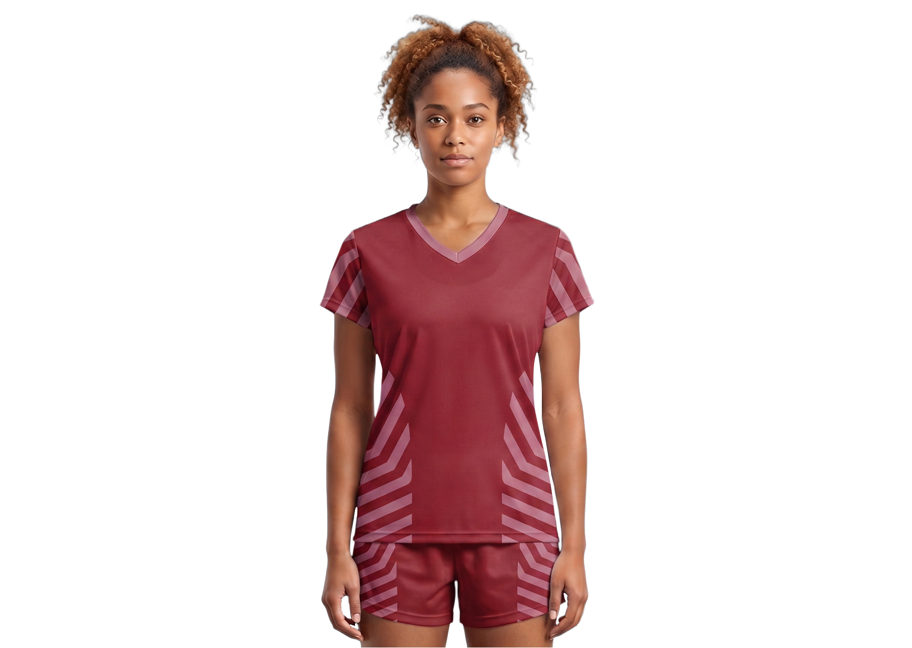 Custom side stripes adult youth volleyball jersey - Jersey