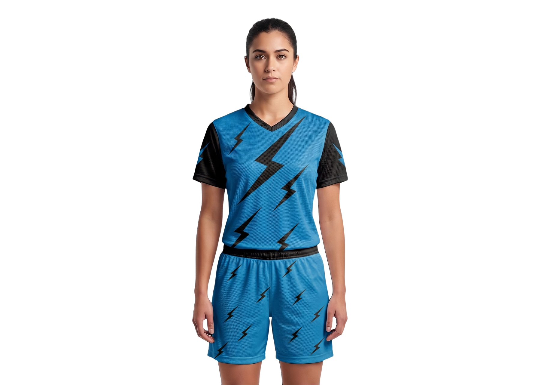 Custom lightning nature adult youth soccer jersey - Jersey