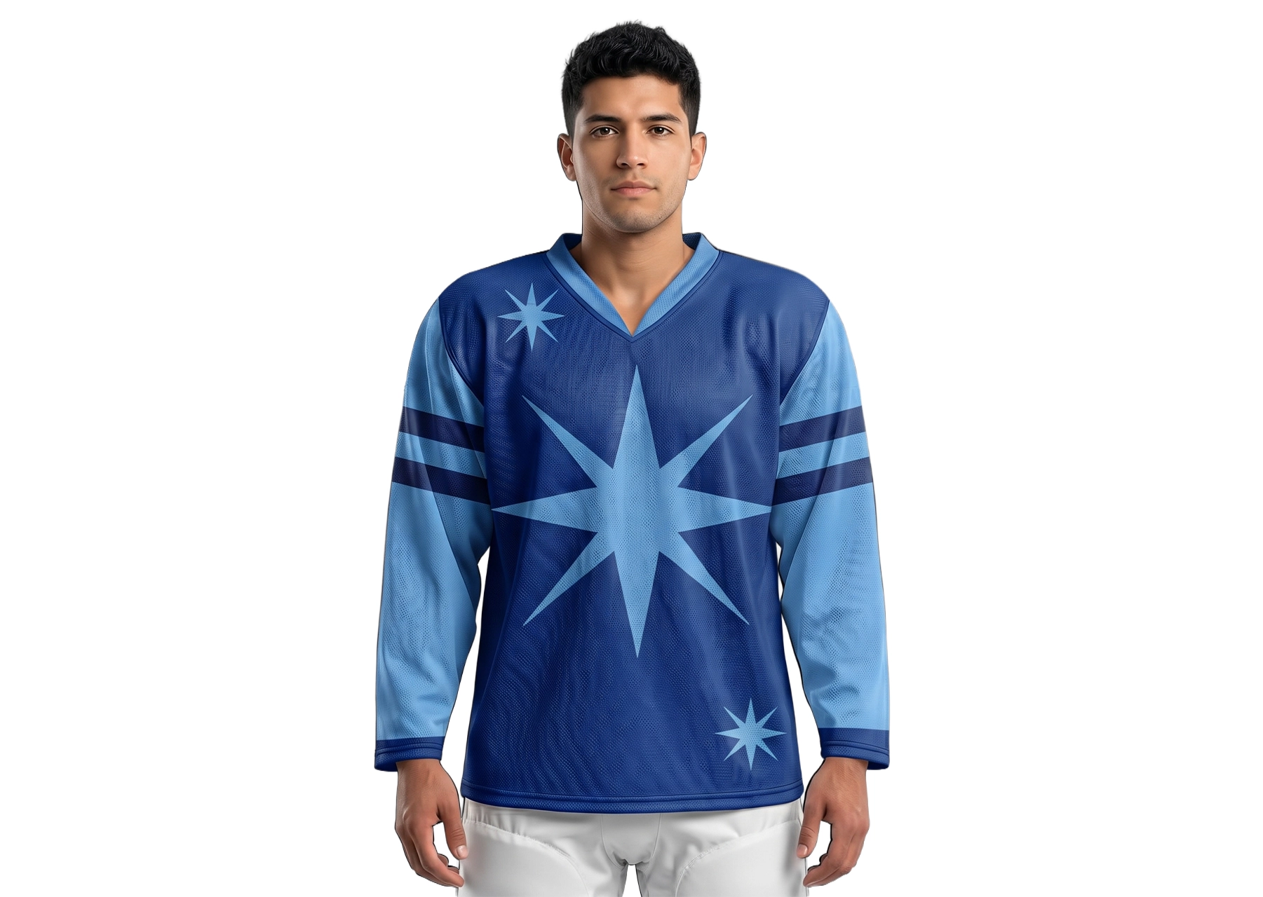 Custom classy star youth unisex hockey jersey - Jersey