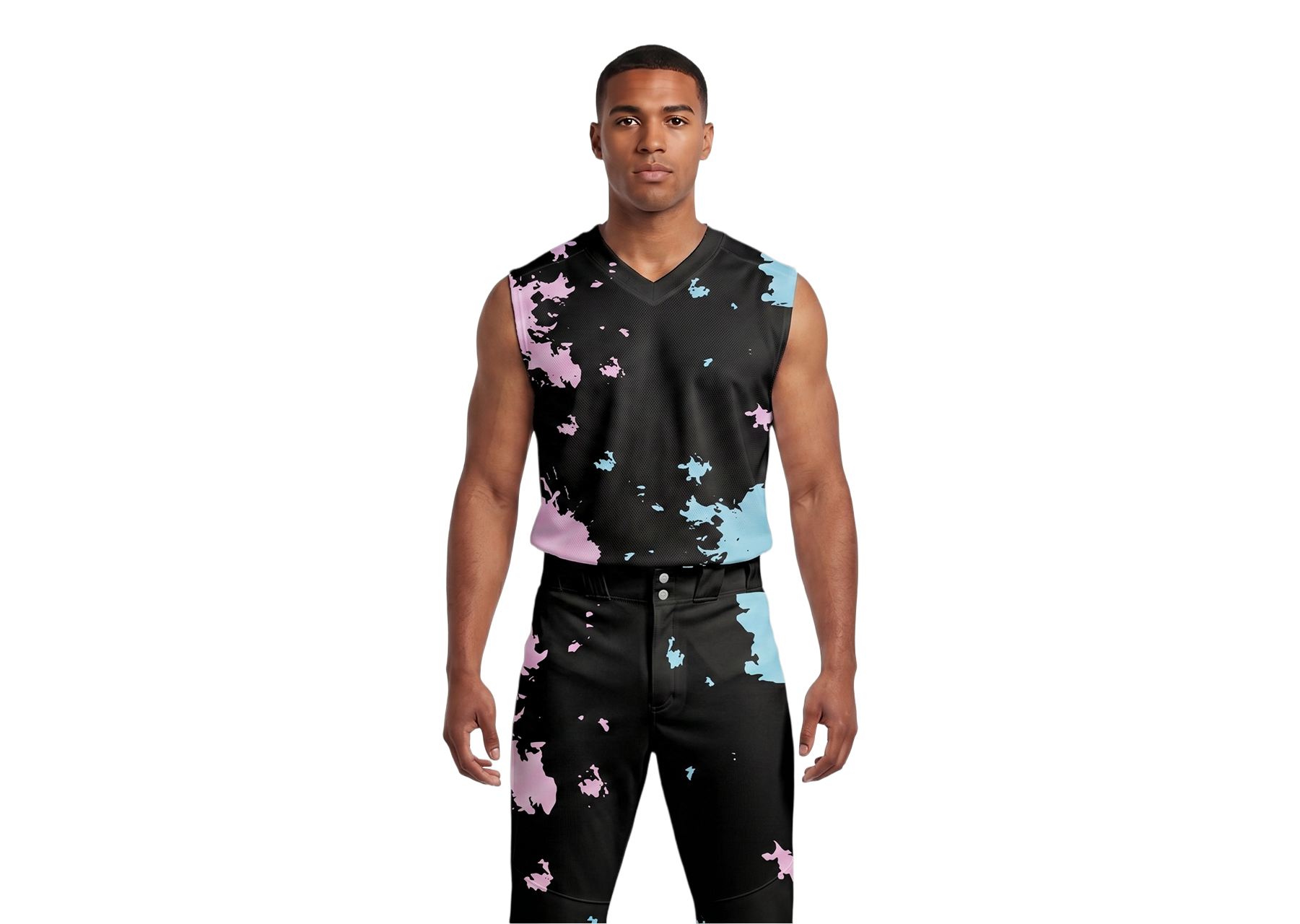 Custom paint style sleeveless youth unisex softball jersey - Jersey